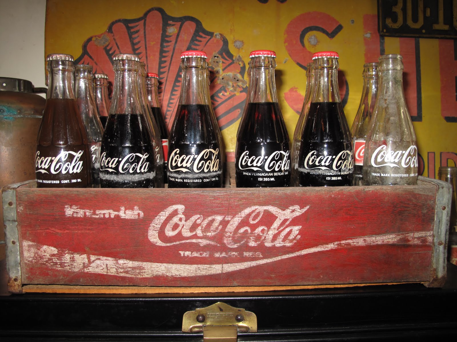 Reviving History: A Story of Ayer Lamned: Coca-Cola 24 Bottle Wooden ...