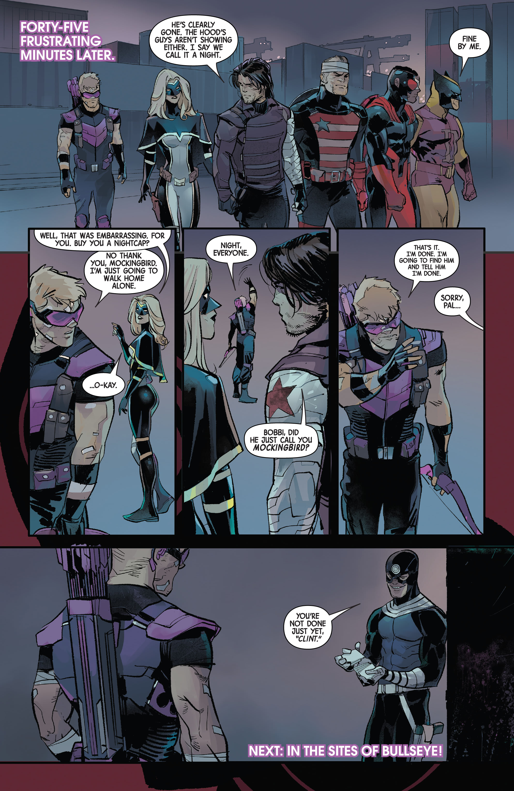 Read online Hawkeye: Freefall comic -  Issue #4 - 22