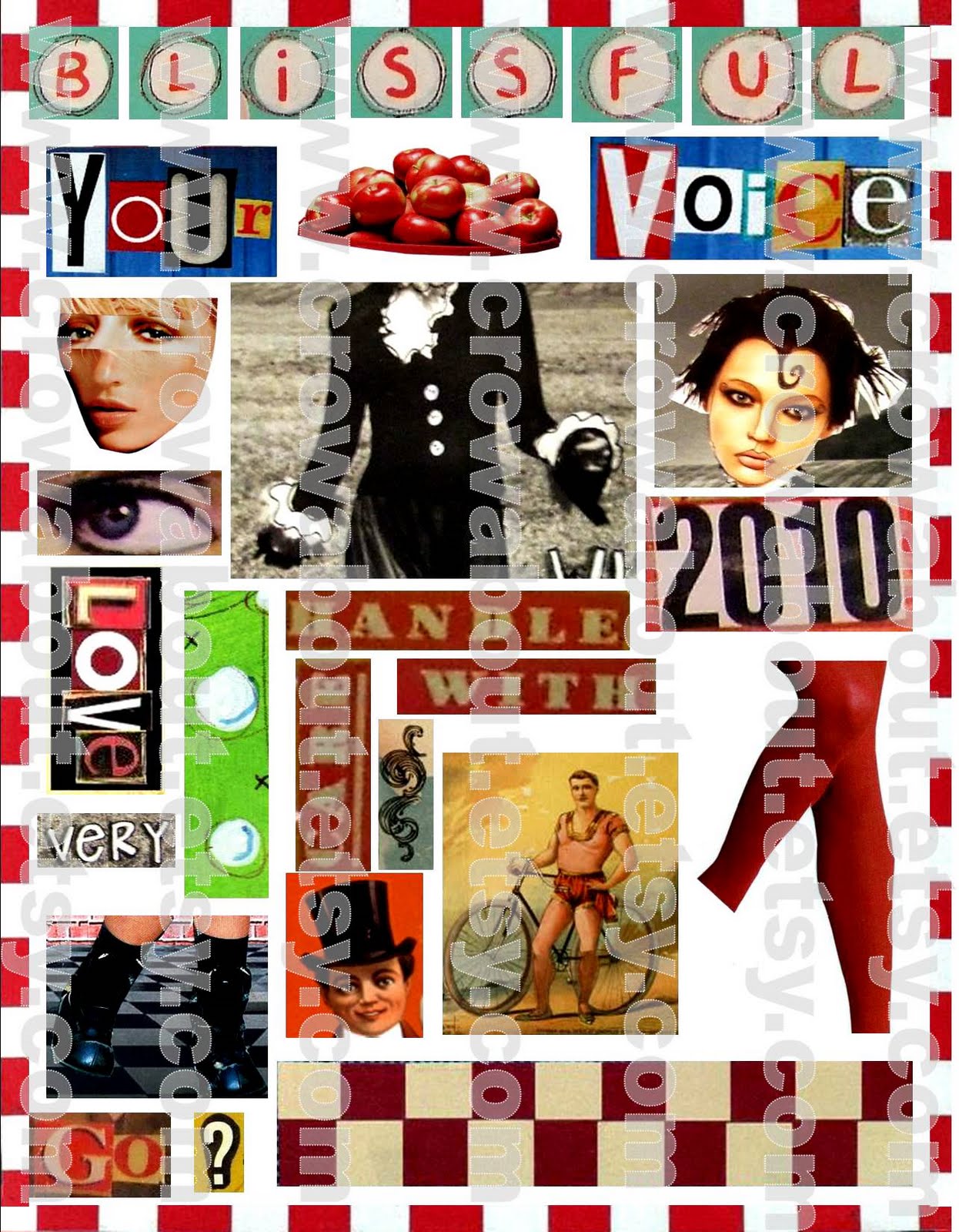 Crowabout New Art and New Collage Sheets