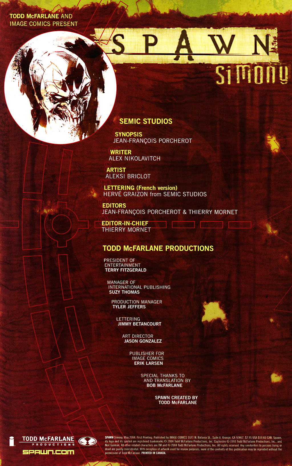 Read online Spawn: Simony comic -  Issue # TPB - 4