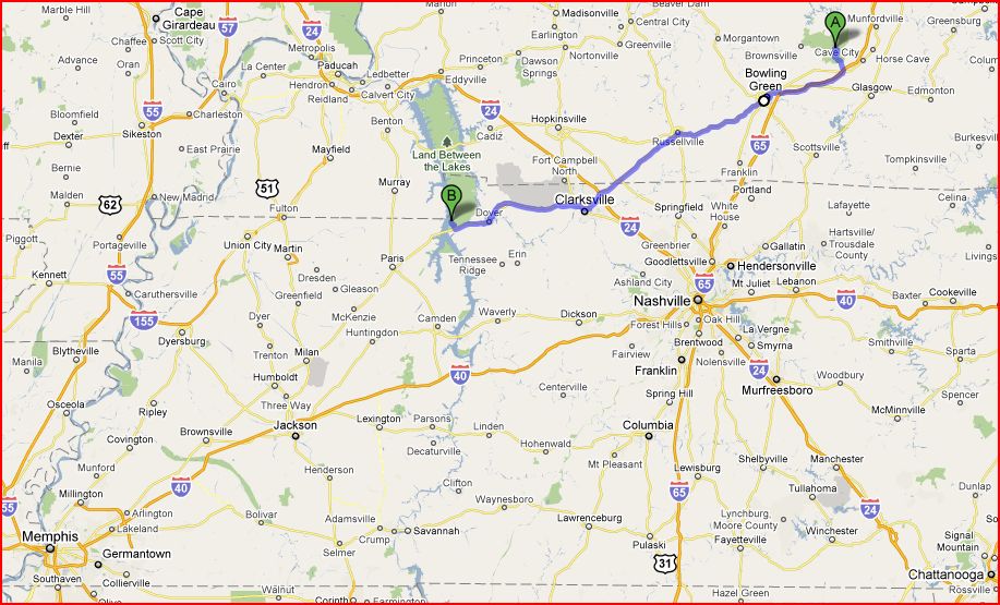 Travel with Kevin and Ruth On our way to Memphis