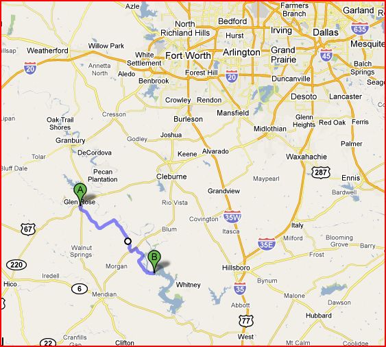 Travel with Kevin and Ruth Lake Whitney, Texas