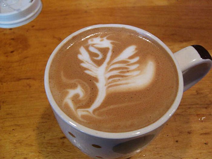 Coffee Foam Art