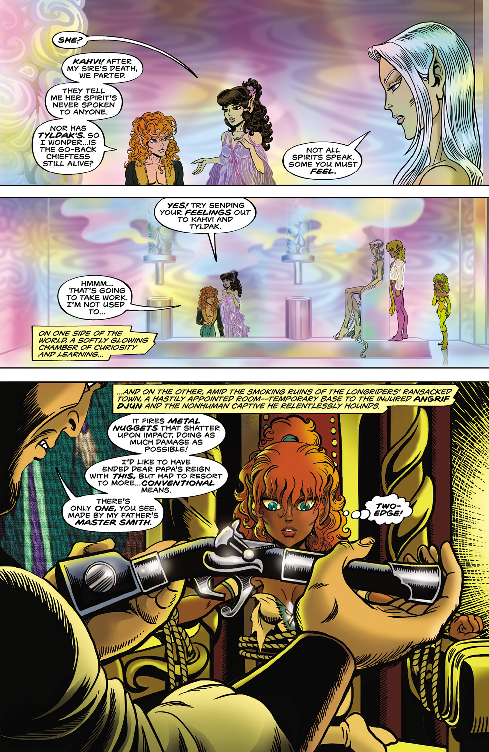 Read online ElfQuest: The Final Quest comic -  Issue #4 - 5