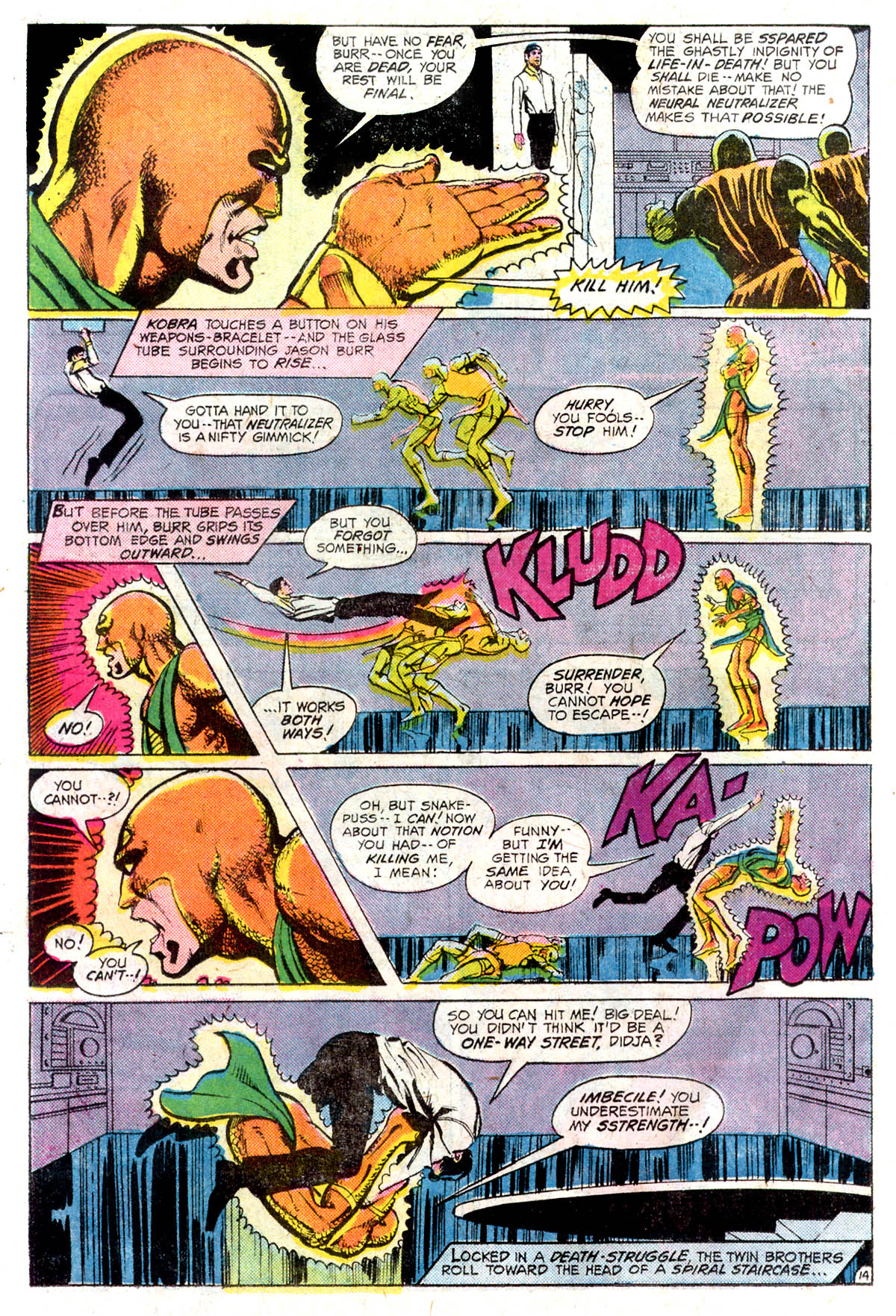 Read online Kobra comic -  Issue #7 - 15