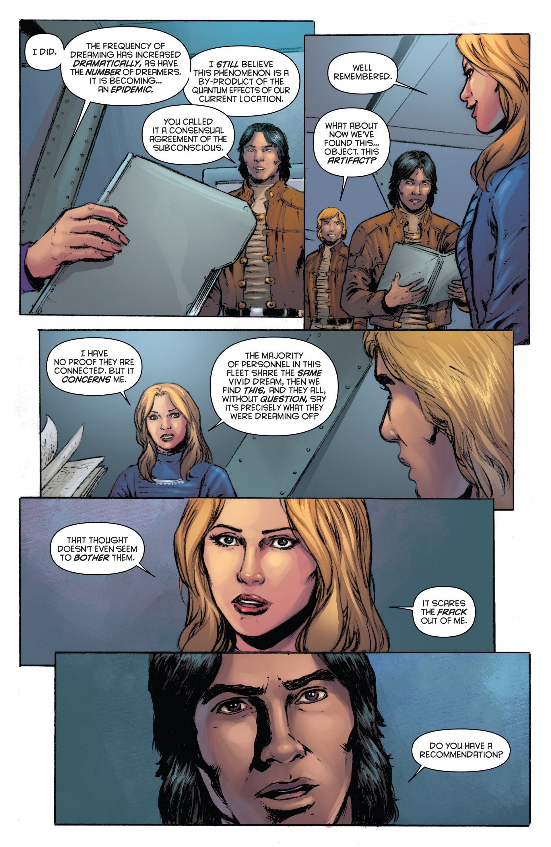 Read online Classic Battlestar Galactica (2013) comic -  Issue #8 - 12