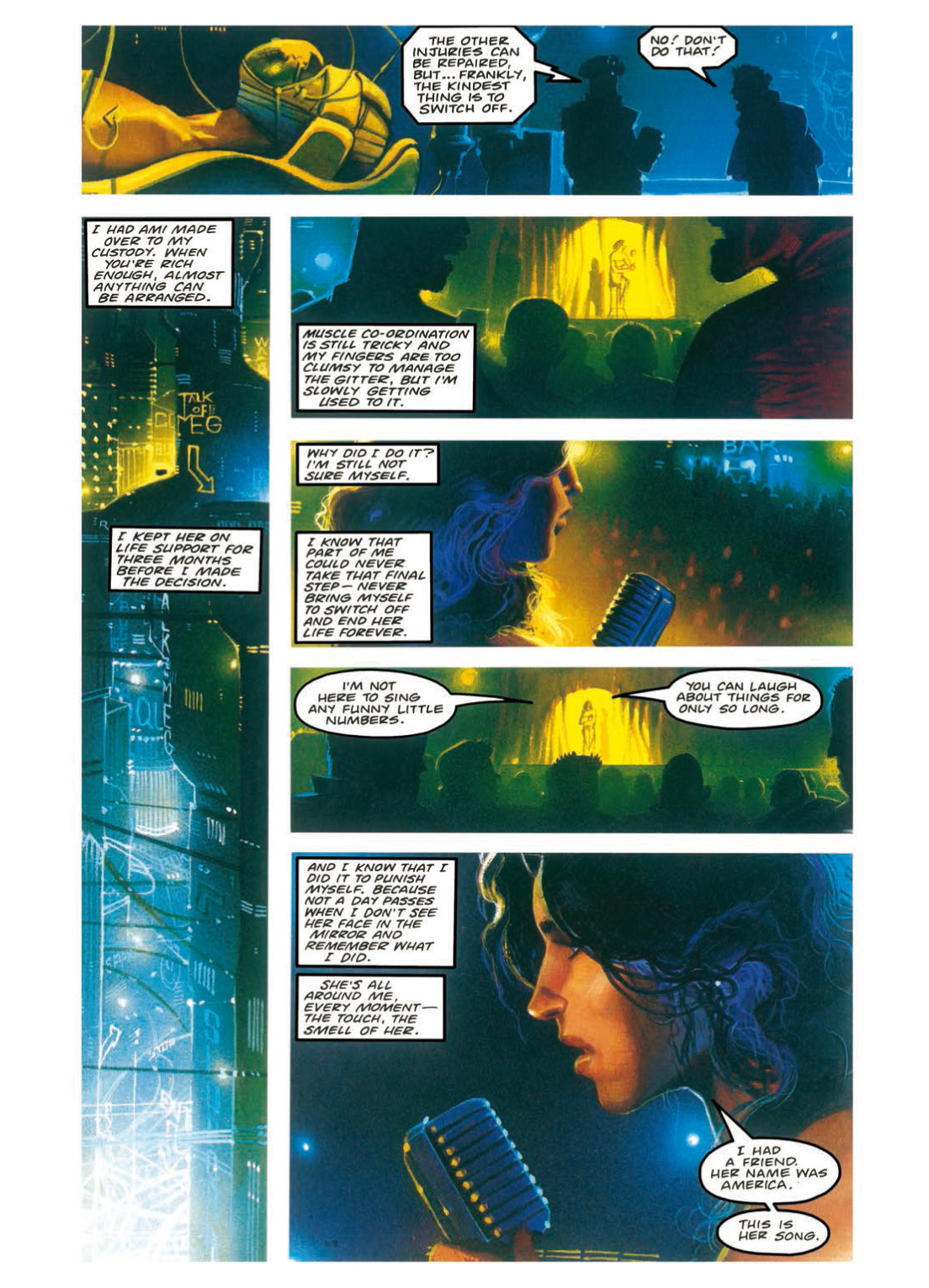 Read online Judge Dredd: America comic -  Issue # TPB - 66