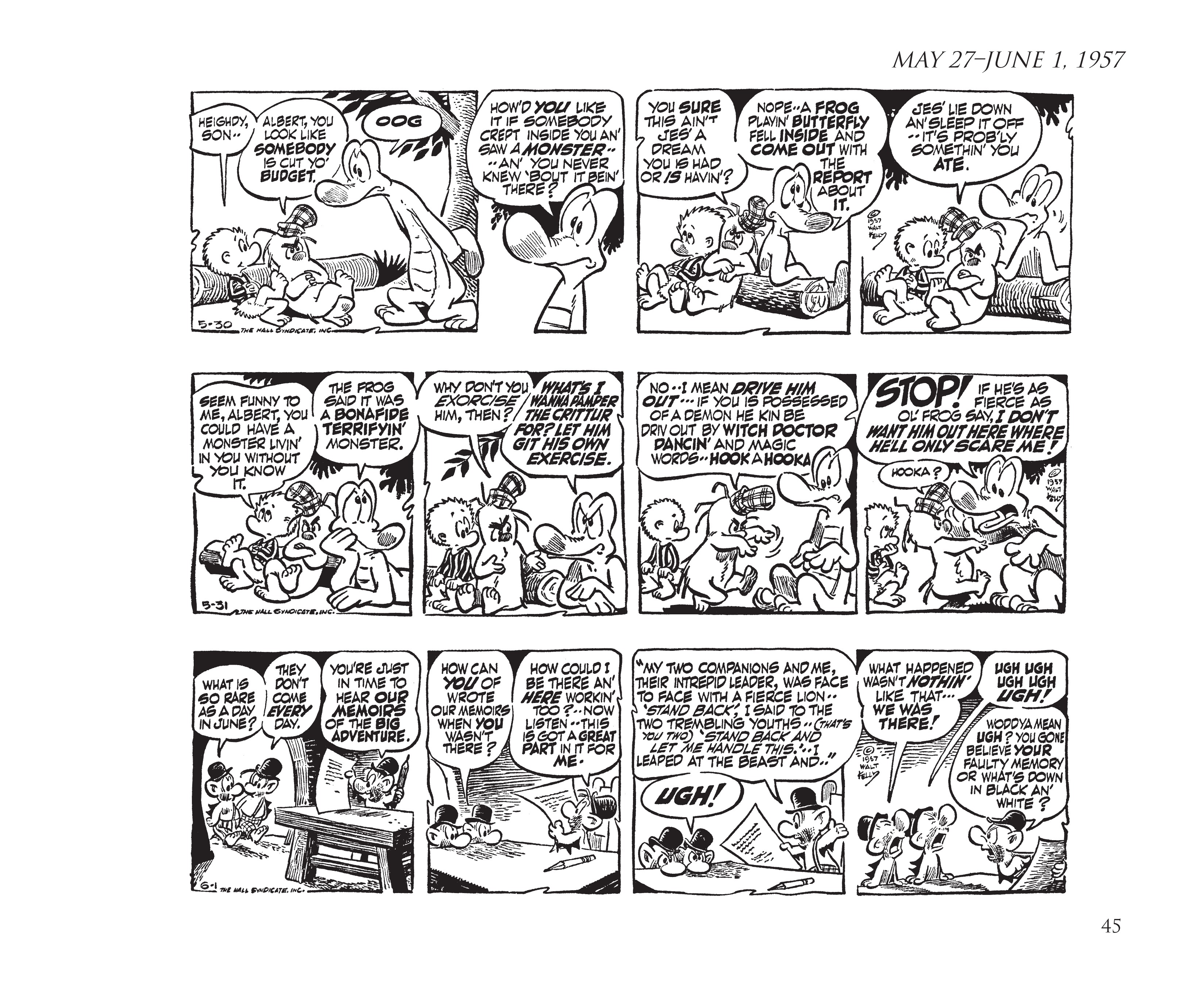 Read online Pogo by Walt Kelly: The Complete Syndicated Comic Strips comic -  Issue # TPB 5 (Part 1) - 54