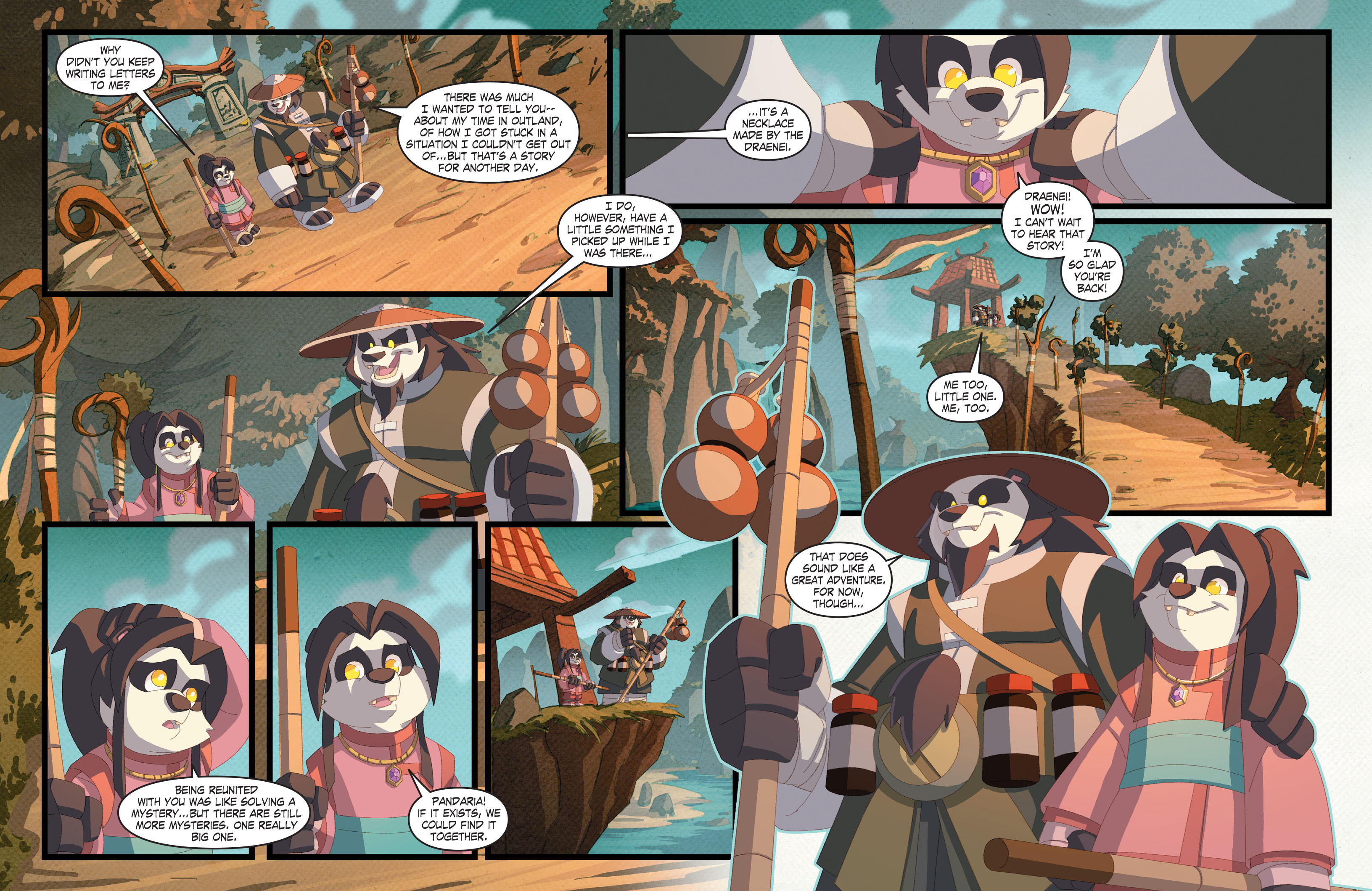 Read online World of Warcraft: Pearl of Pandaria comic -  Issue # Full - 115