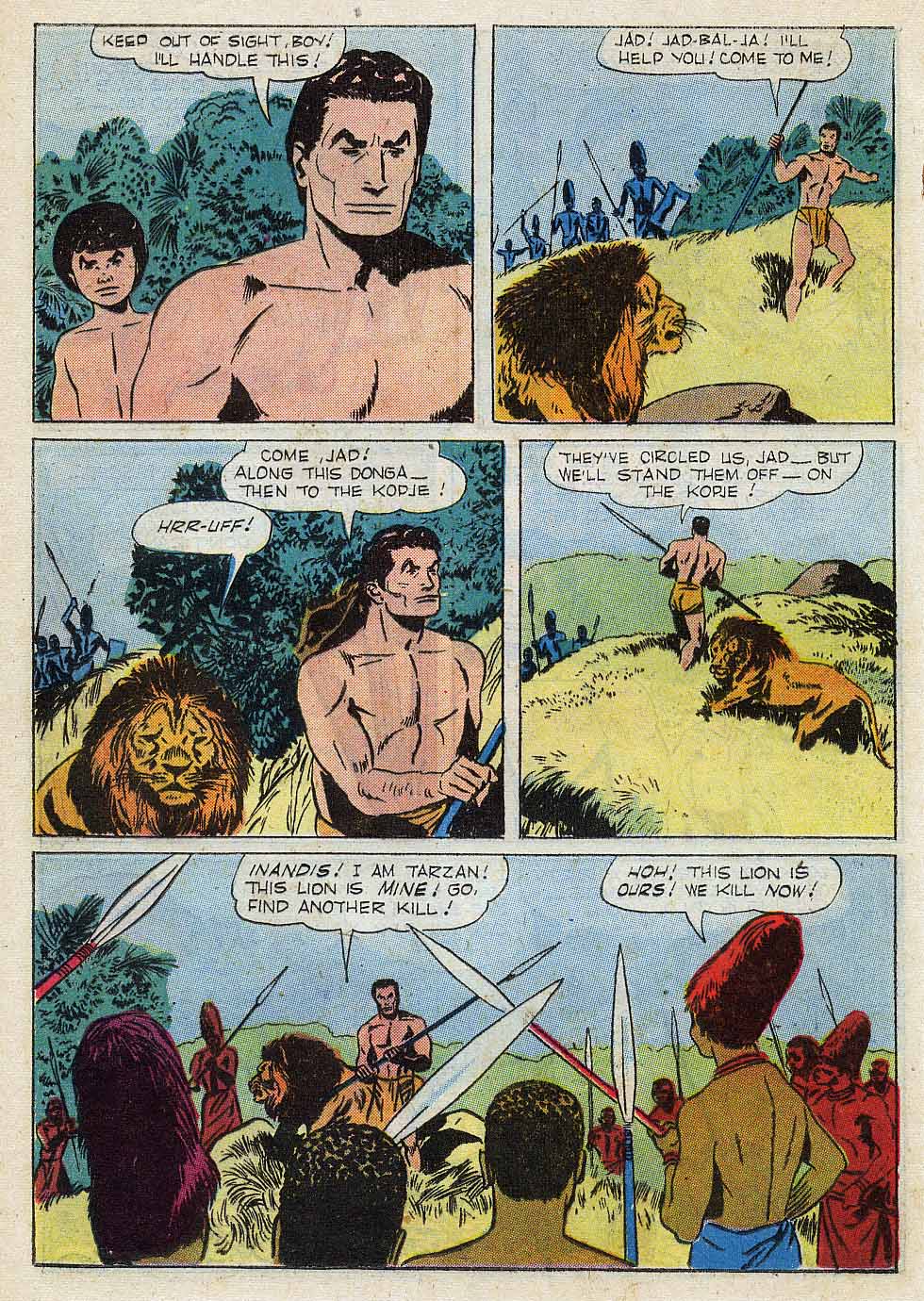 Read online Tarzan (1948) comic -  Issue #100 - 24