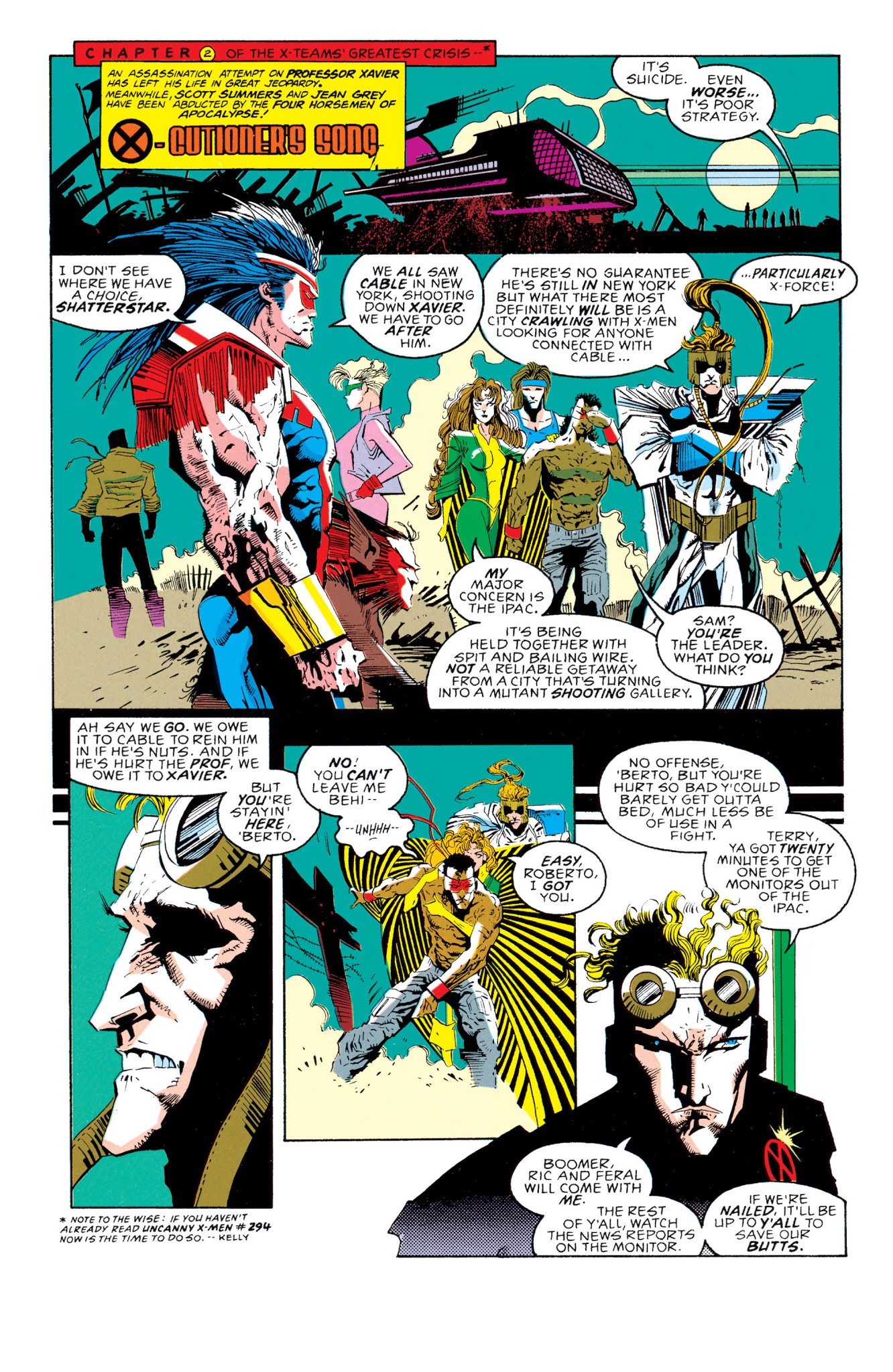 Read online X-Men: X-Cutioner's Song comic -  Issue # TPB - 28