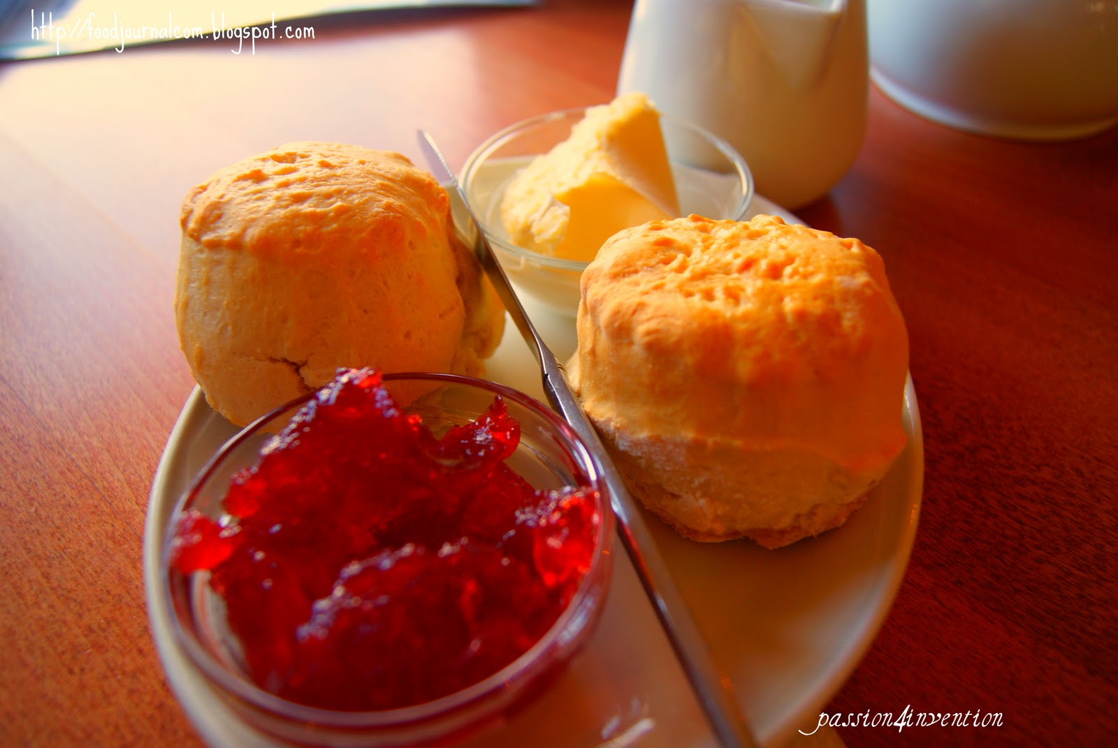 La nourriture passion4invention cornish cream tea