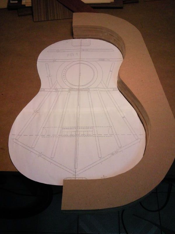 Sen's Guitar Making Blog: Making the new Solera