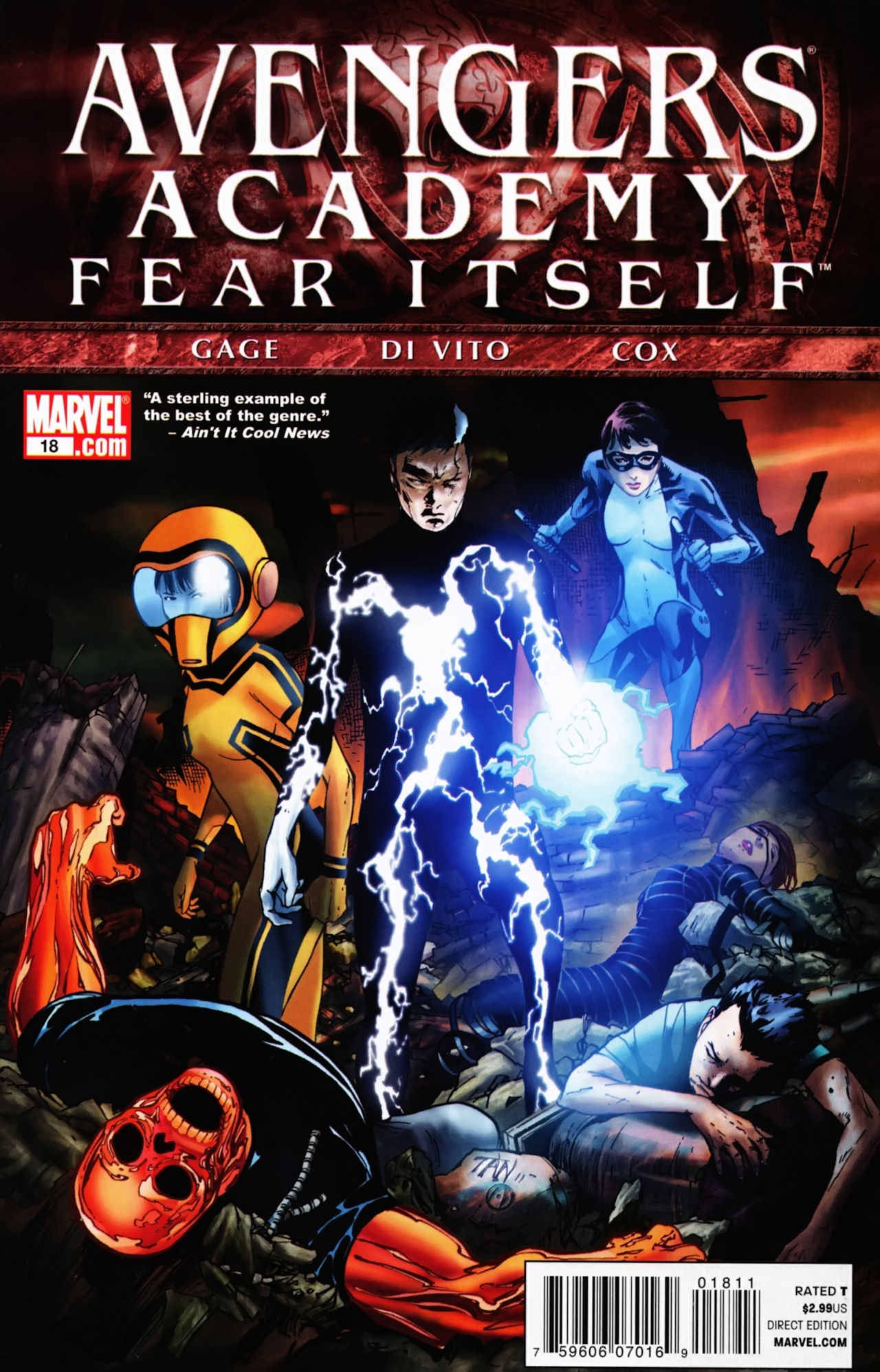 Read online Avengers Academy comic -  Issue #18 - 1