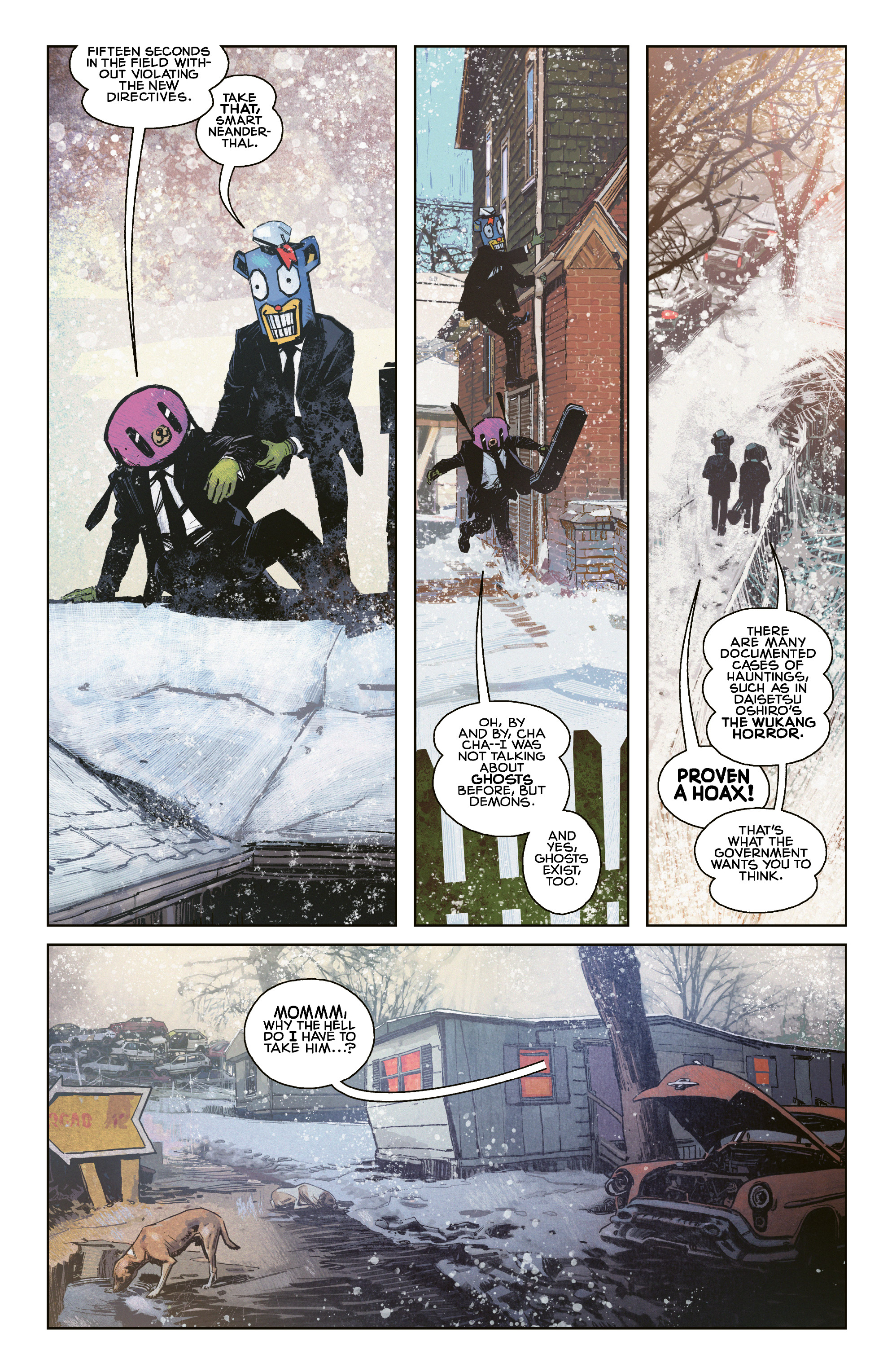 Read online Hazel and Cha Cha Save Christmas: Tales from the Umbrella Academy comic -  Issue # Full - 10