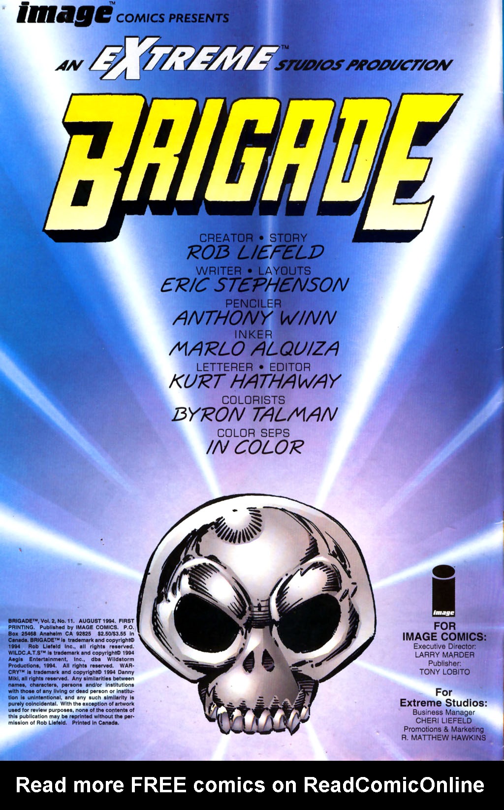 Read online Brigade (1993) comic -  Issue #11 - 2