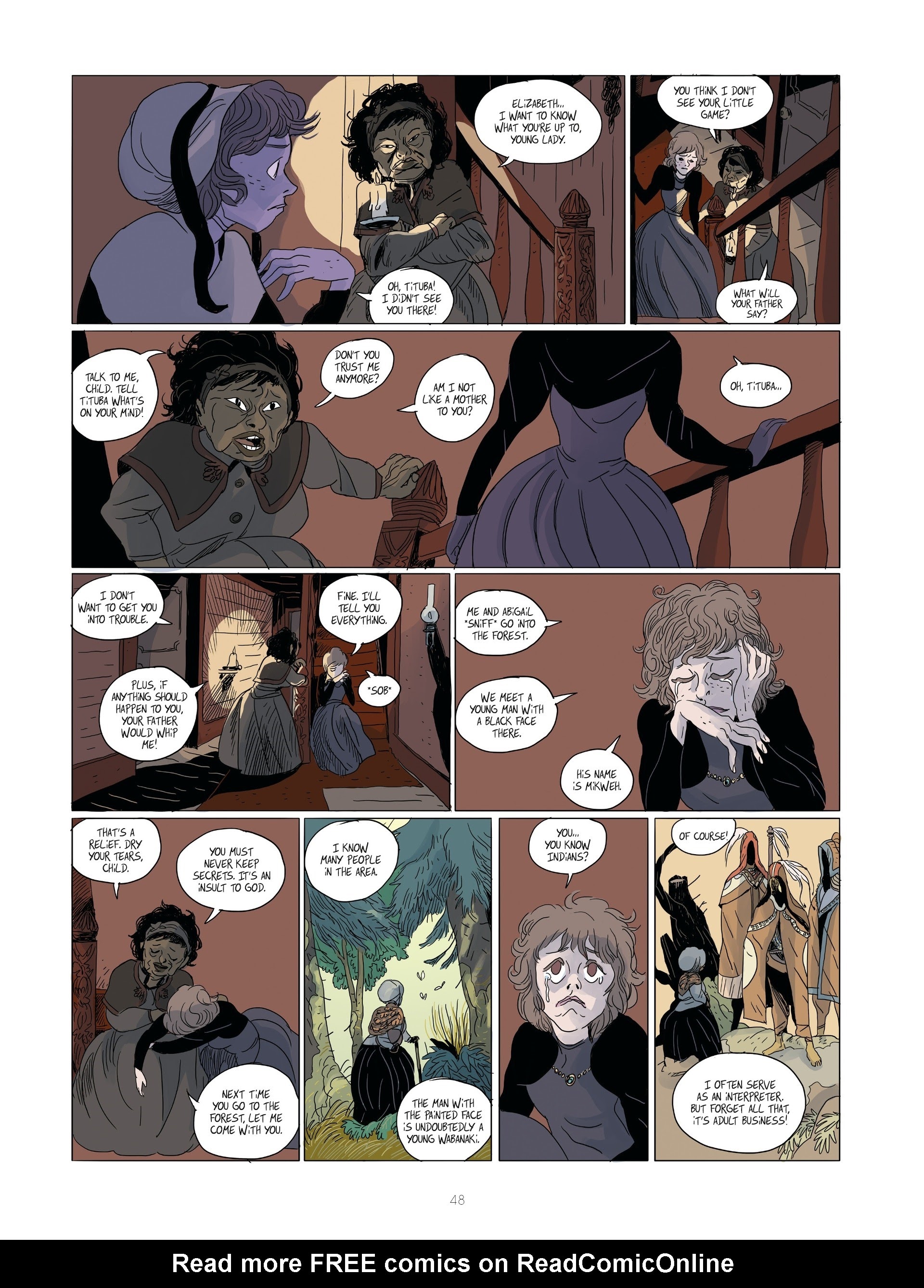 Read online The Daughters of Salem comic -  Issue # TPB 1 - 50