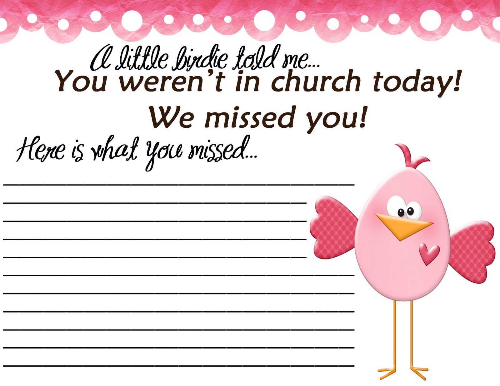 My LDS Life: We missed you post cards!