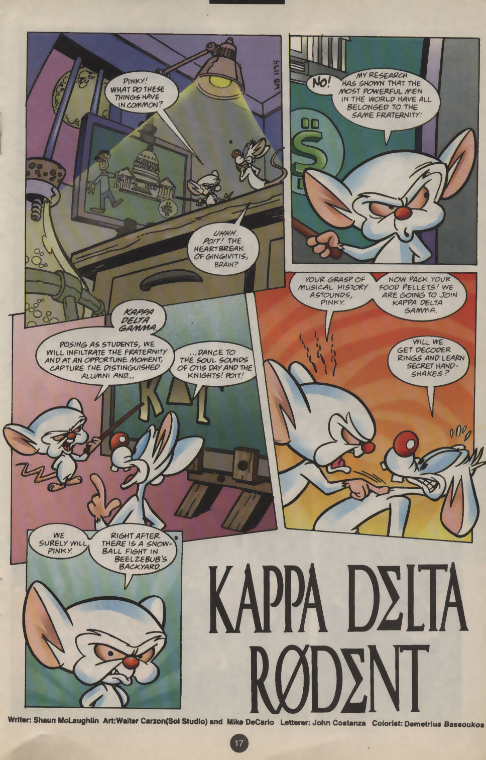 Pinky and The Brain issue 9 - Page 14