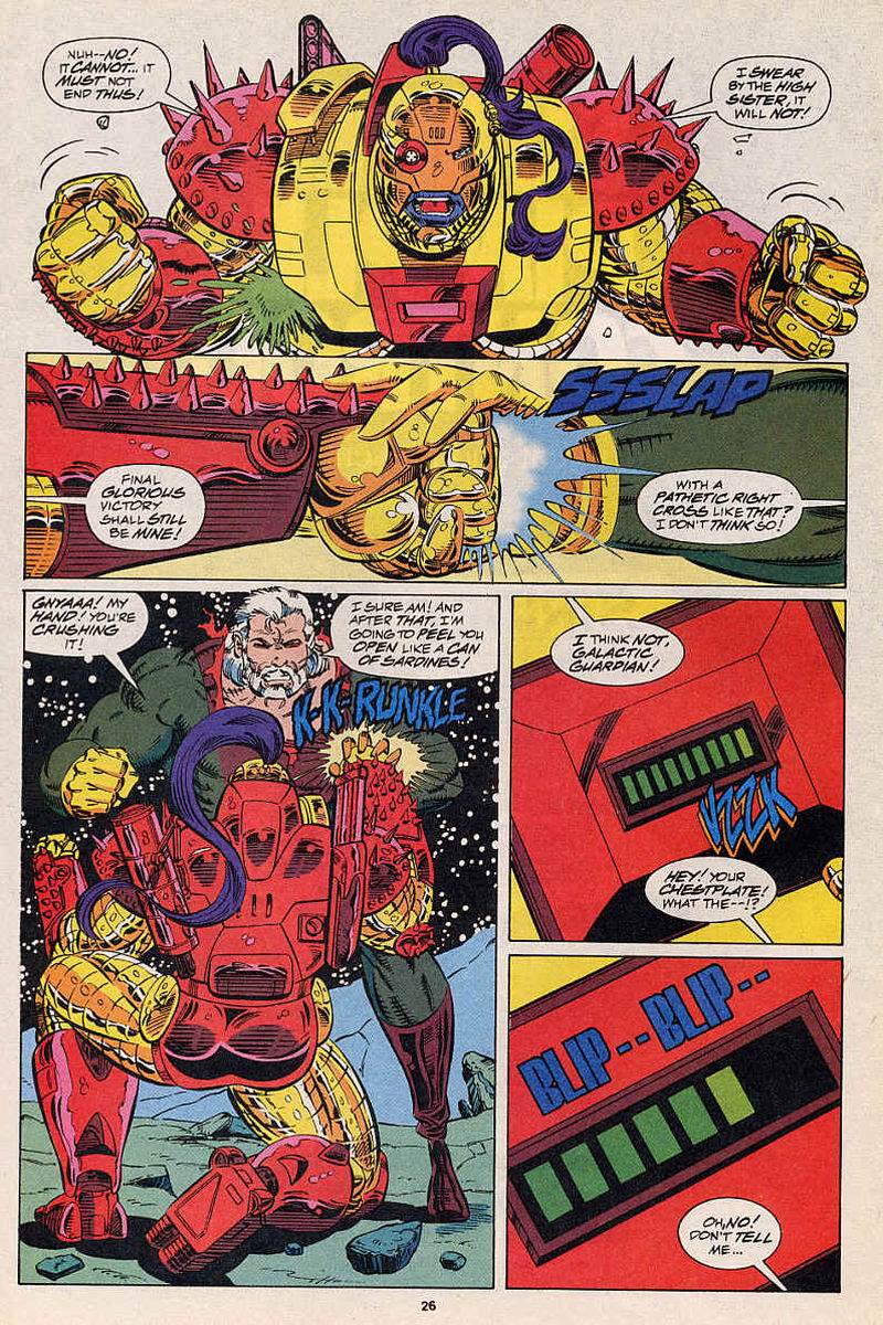 Read online Guardians of the Galaxy (1990) comic -  Issue #48 - 20