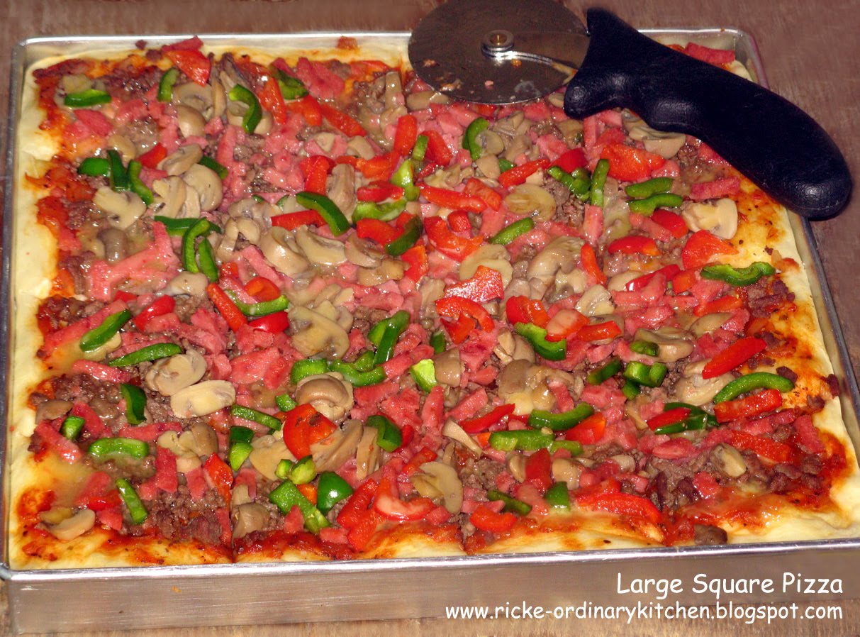 Pizza Ricke Ordinary Kitchen Pizza Ricke Ordinary Kitchen