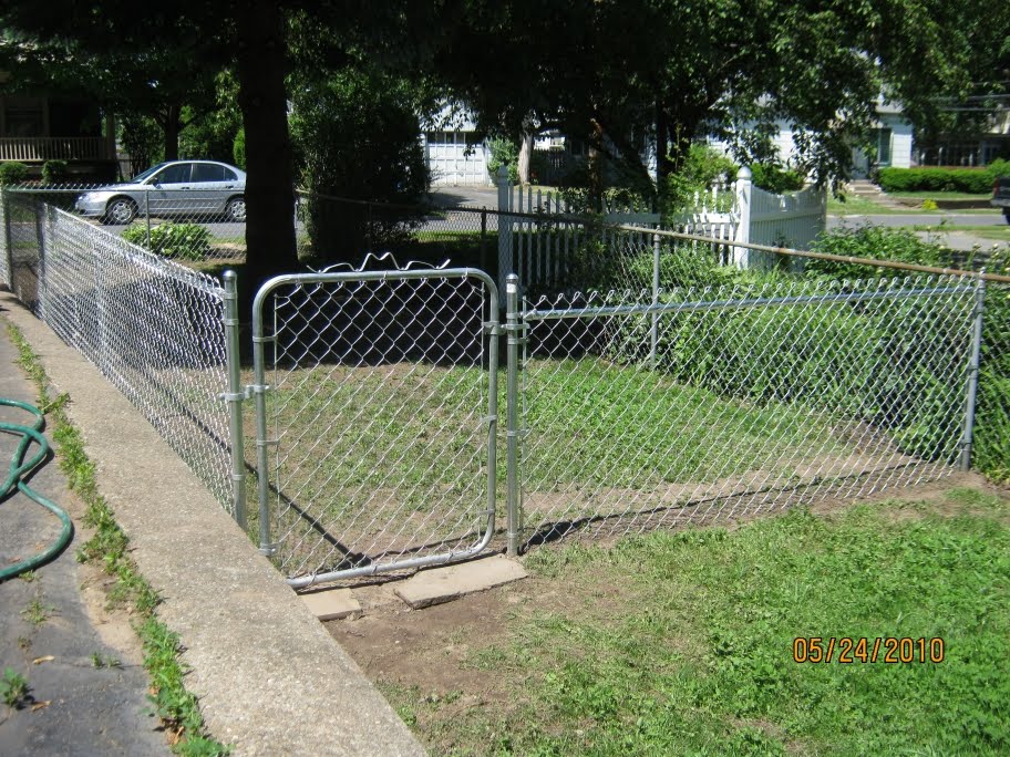 Bryk City Landscaping: Chain Link Fence Job in Scotia, NY 12302
