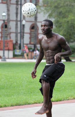 Flagler Prof: Ripped soccer player shows 'em how it's done