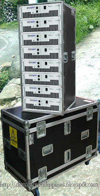 Ecler DPA 4000T rugged amplifiers for a Disco bass and sound