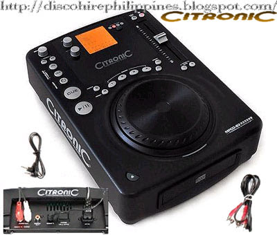 An innovative space age stylish look Citronic mpcd s3 cd dj equipment disco CD and MP3 player unit