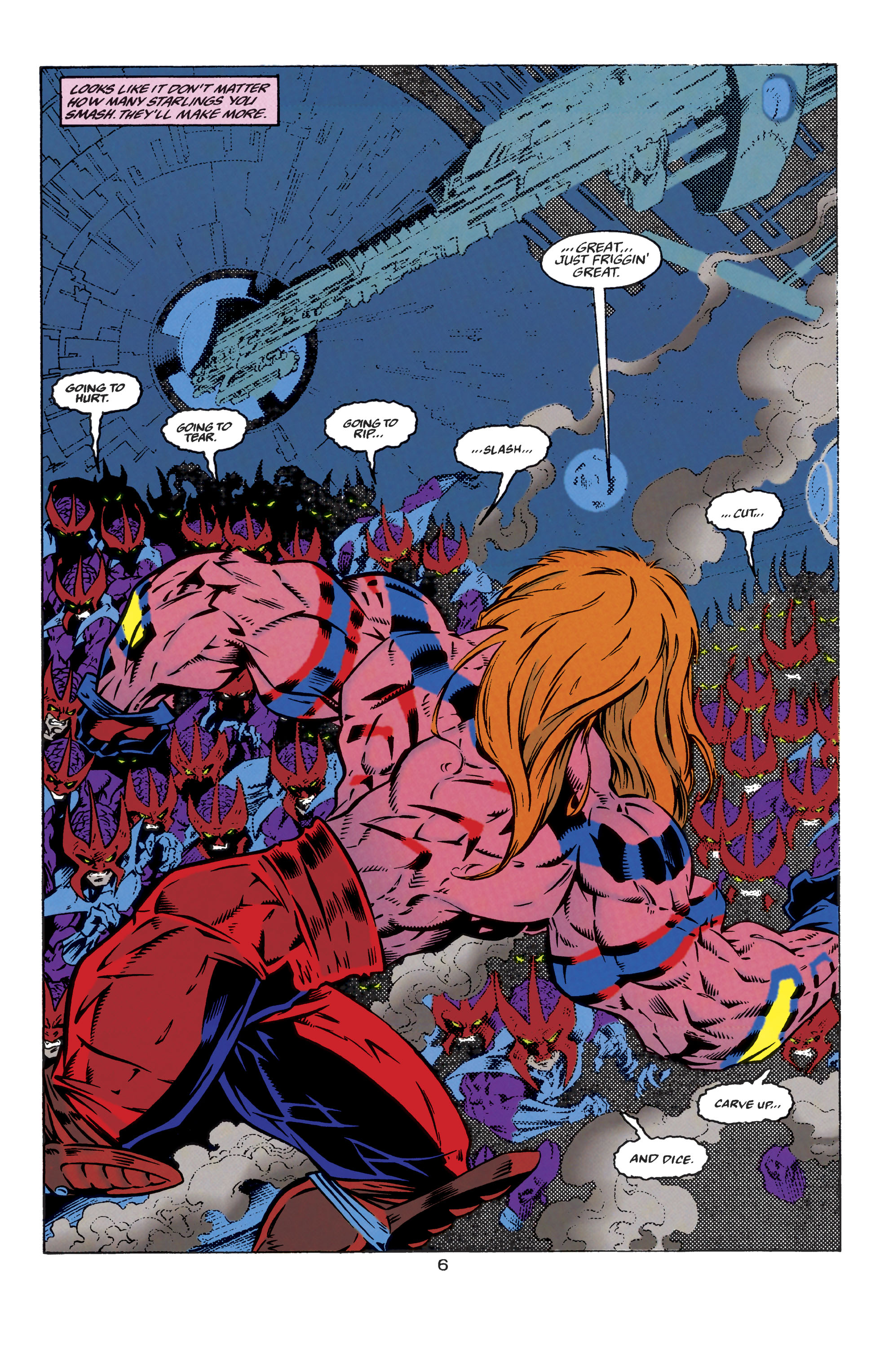 Read online Guy Gardner: Warrior comic -  Issue #37 - 6
