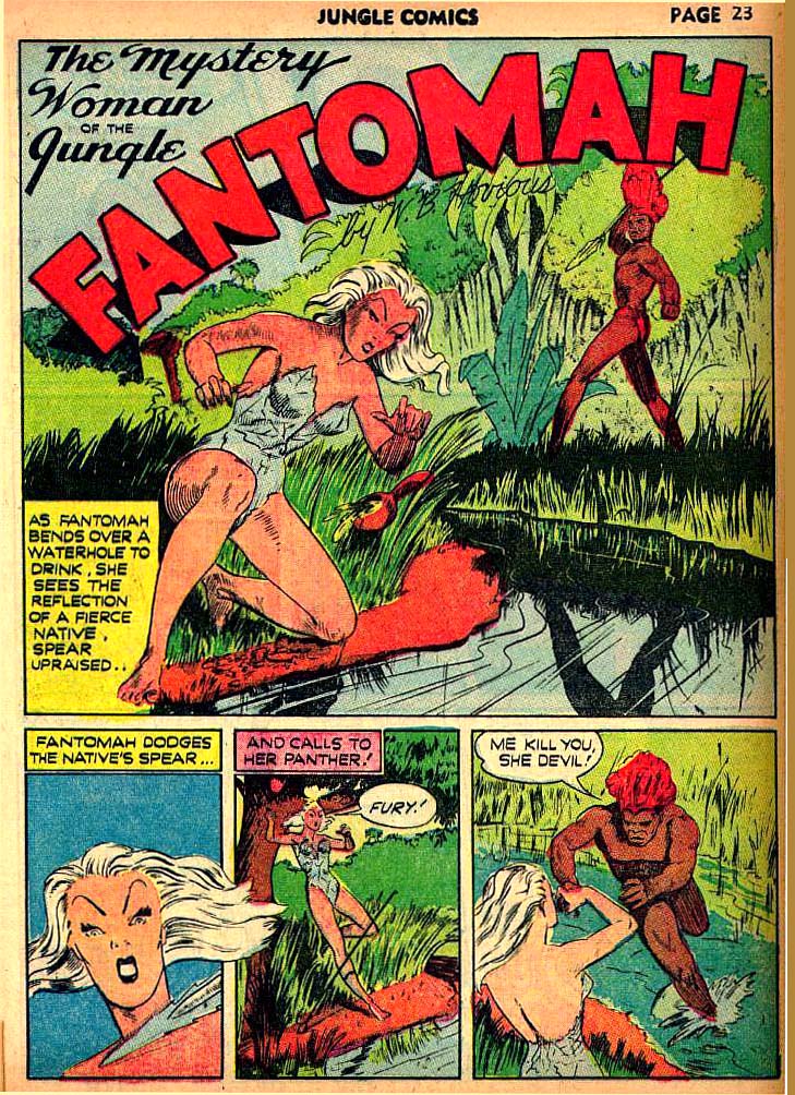 Read online Jungle Comics comic -  Issue #22 - 25