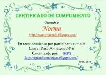 Mi Certificado Sexto reto