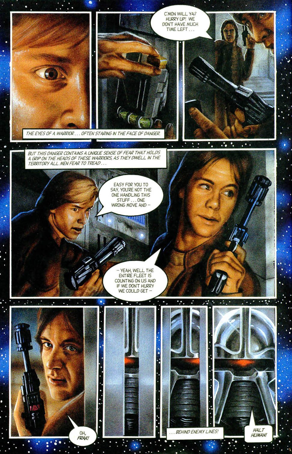 Read online Battlestar Galactica (1997) comic -  Issue #1 - 4