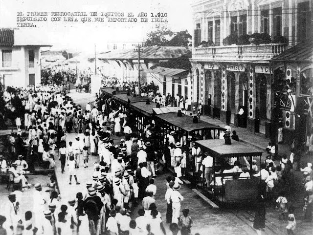 Streetcar on Prospero St. 1910