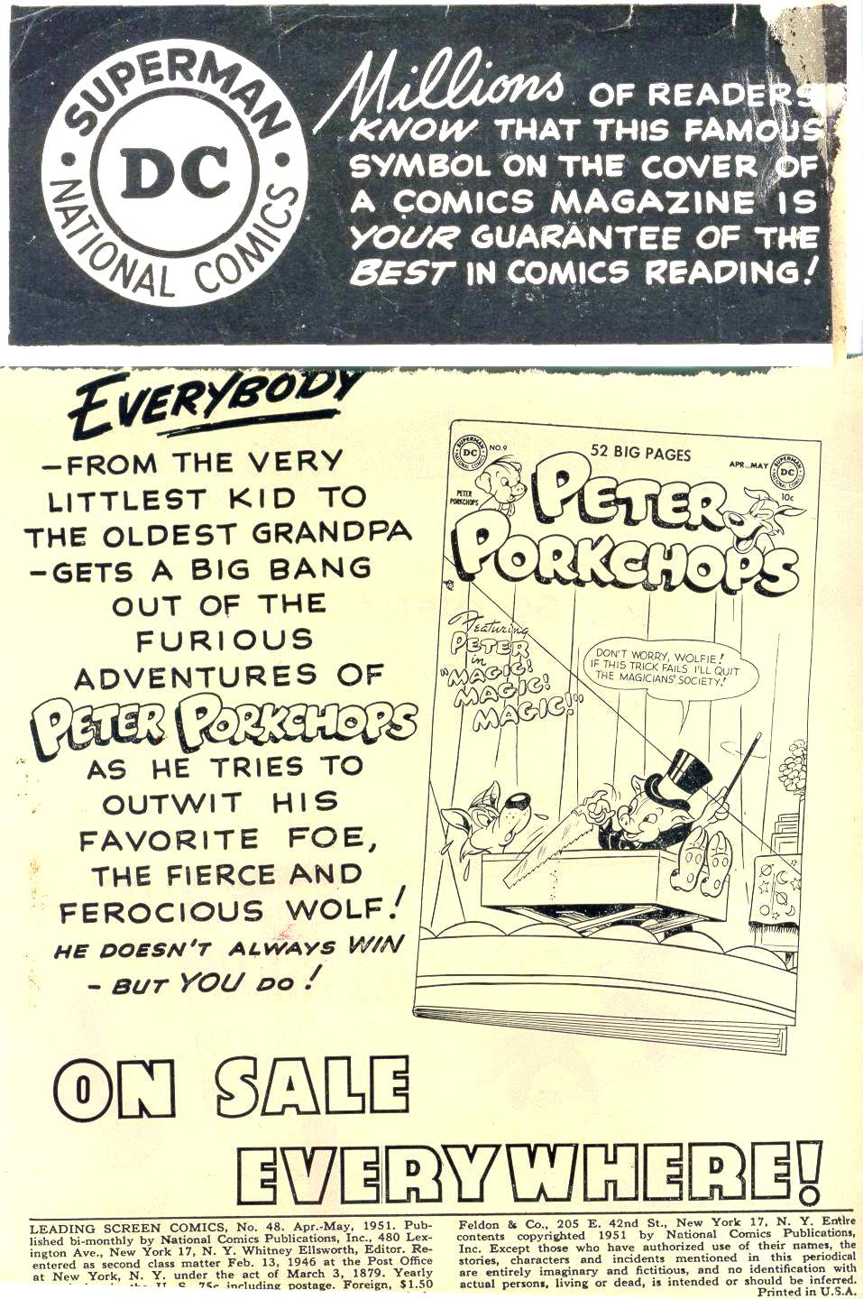 Read online Leading Screen Comics comic -  Issue #48 - 2