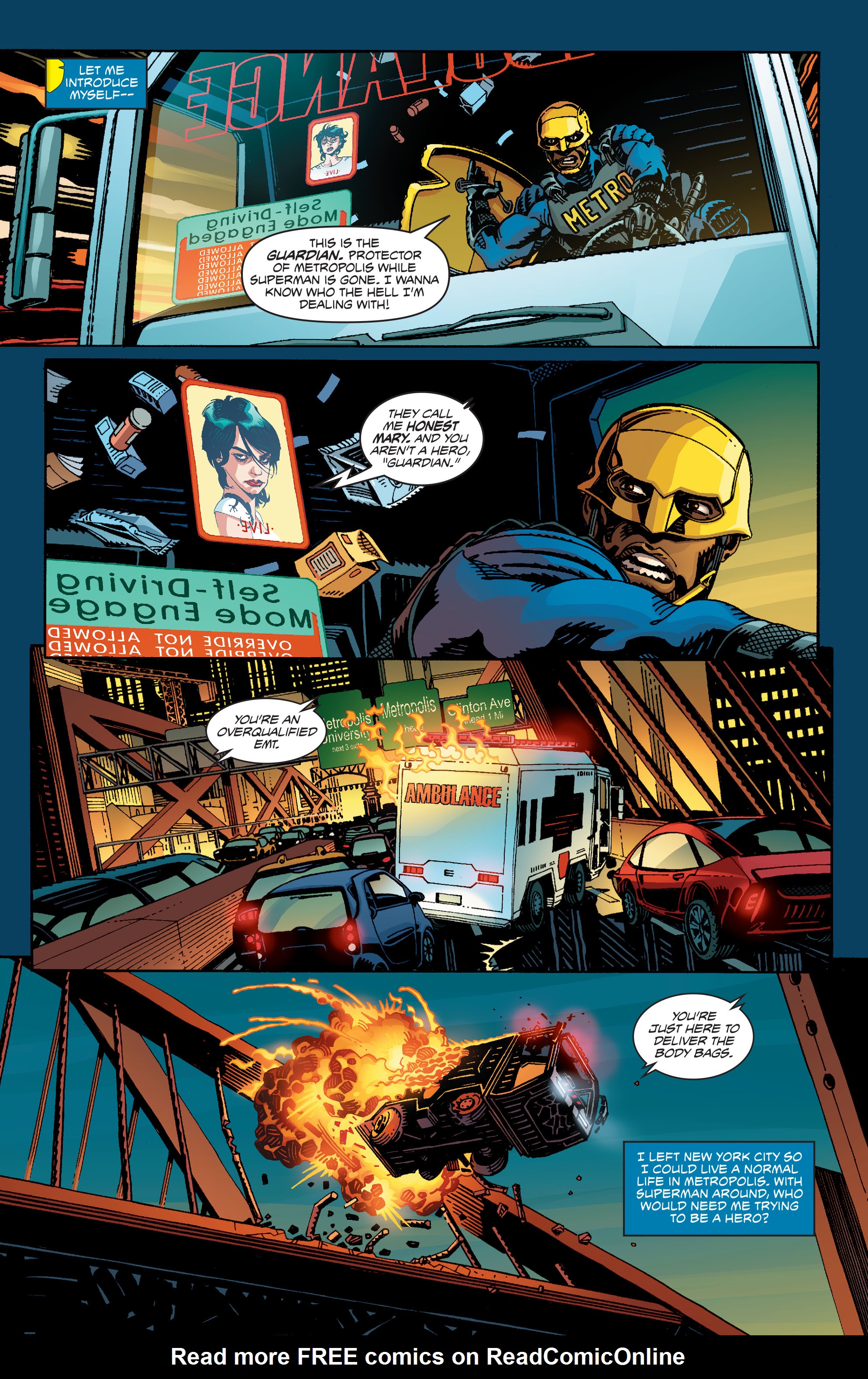 Read online Future State: Superman of Metropolis comic -  Issue #1 - 34