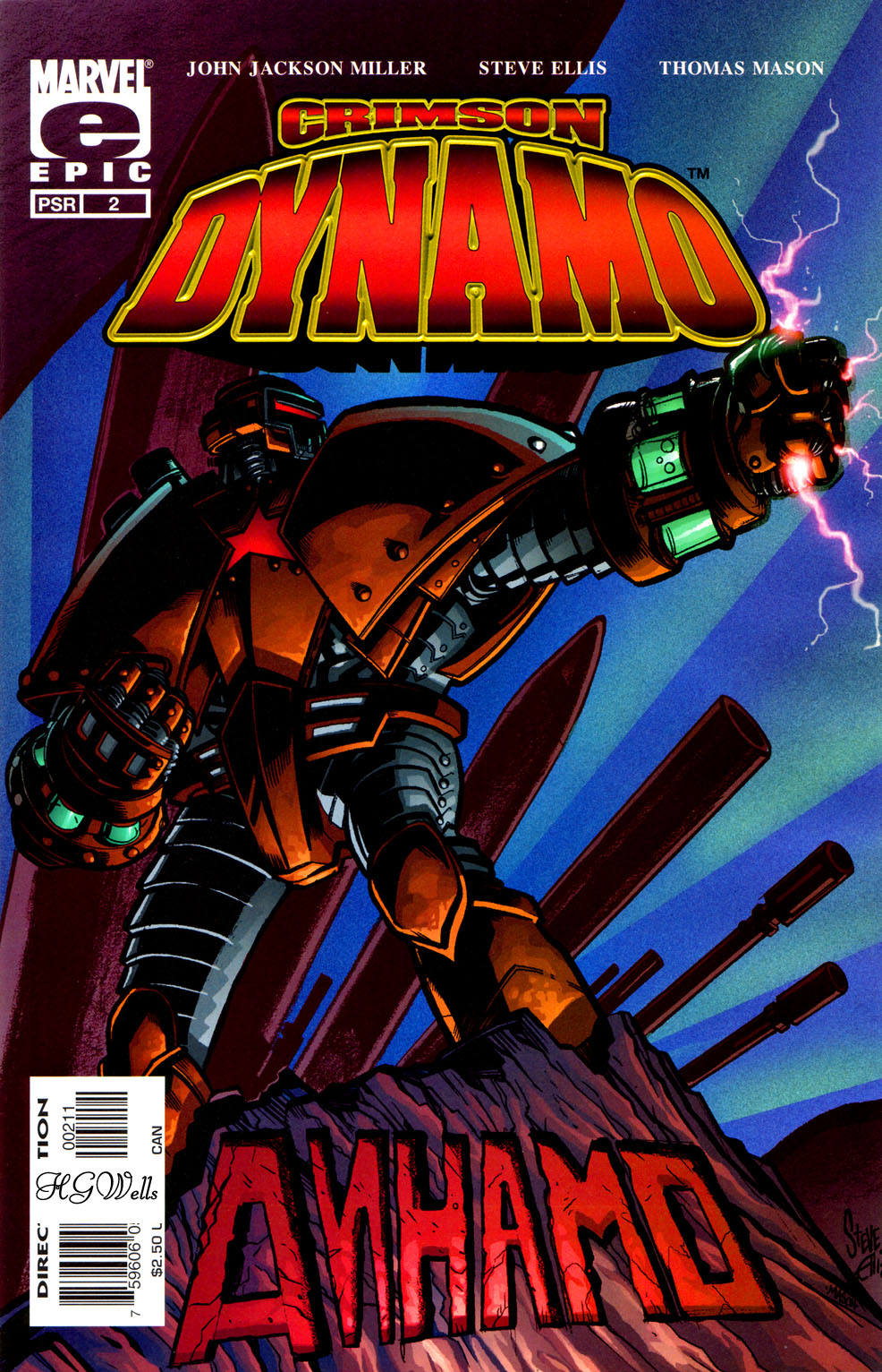 Read online Crimson Dynamo comic -  Issue #2 - 1