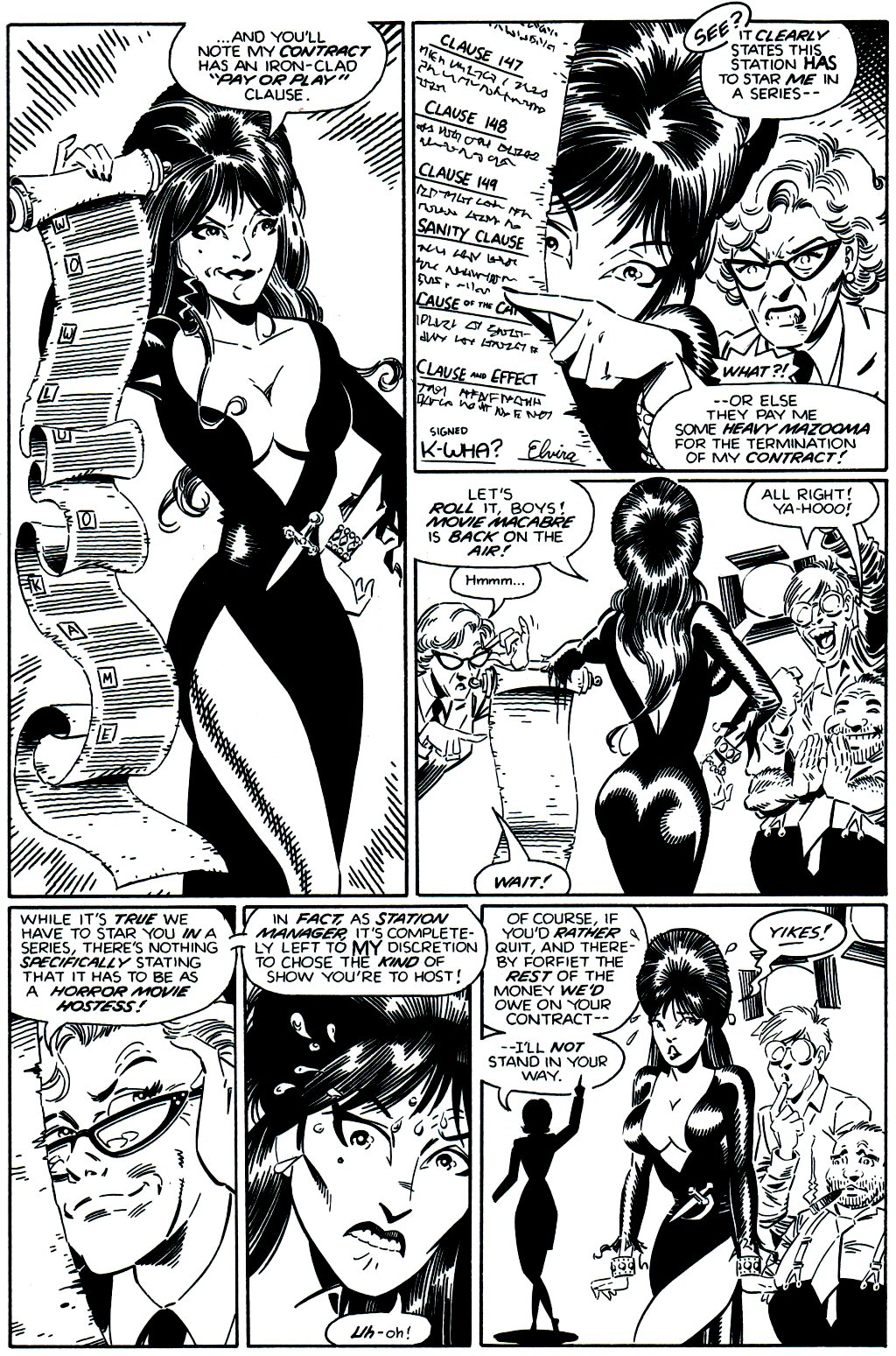 Read online Elvira, Mistress of the Dark comic -  Issue #1 - 9