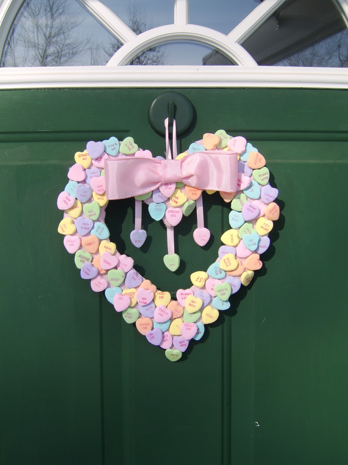 Stringer Mama: Valentine's Day Wreath Craft Project
