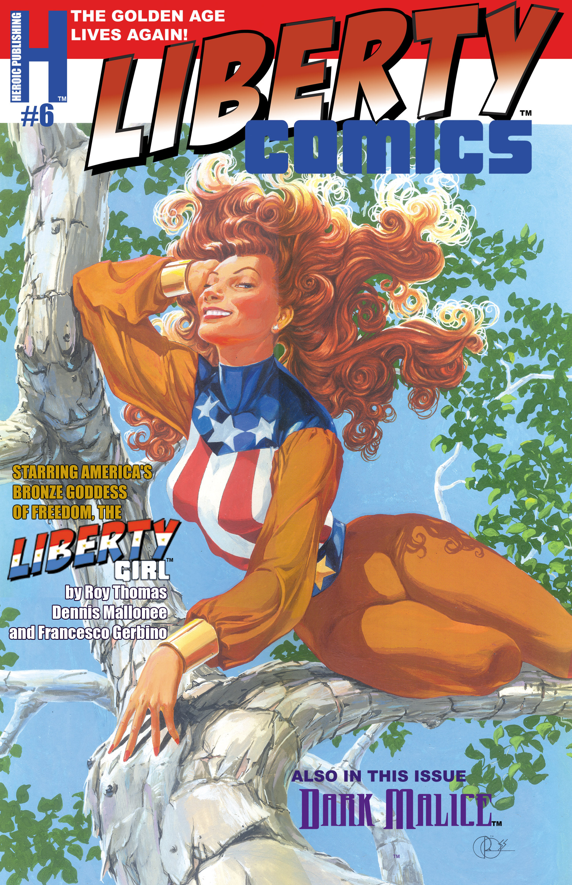 Read online Liberty Comics comic -  Issue #6 - 1