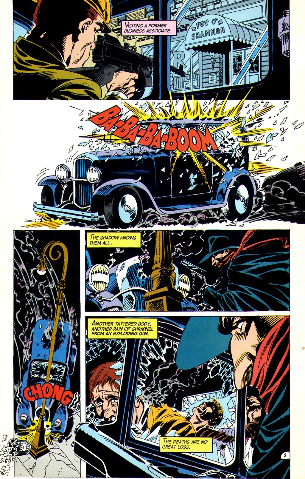 Read online The Shadow Strikes! comic -  Issue #5 - 5