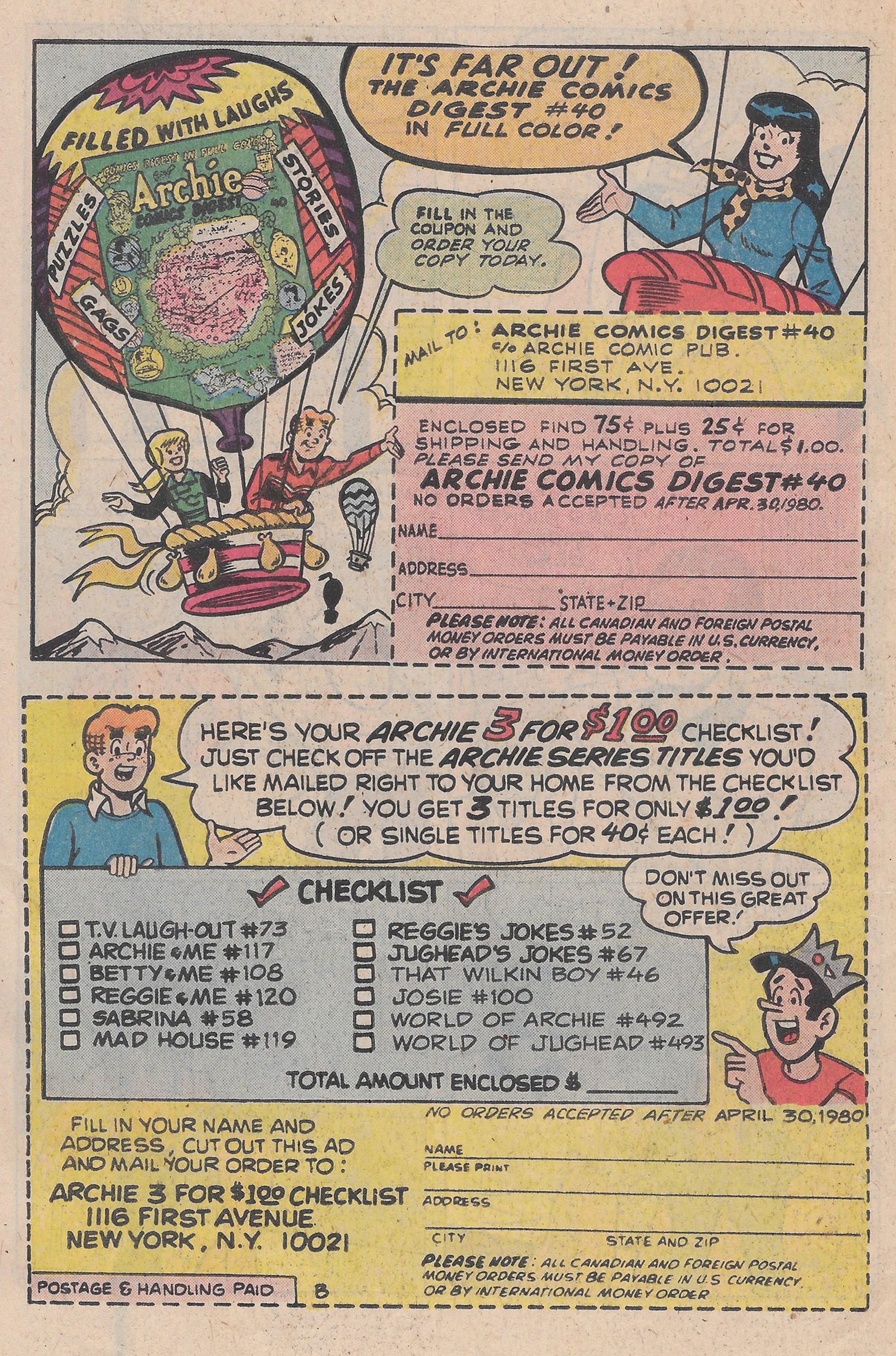 Read online Archie's Pals 'N' Gals (1952) comic -  Issue #138 - 34