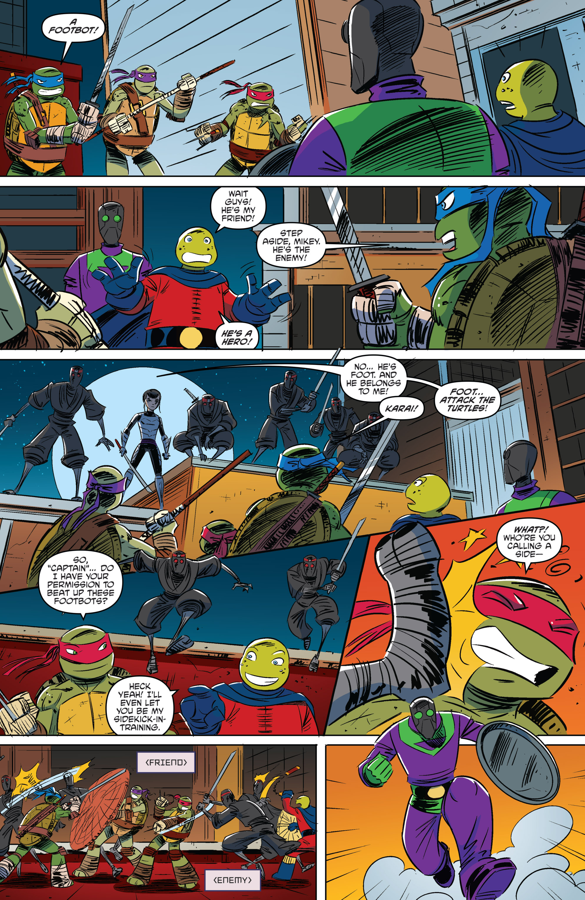 Read online Teenage Mutant Ninja Turtles New Animated Adventures comic -  Issue #11 - 12