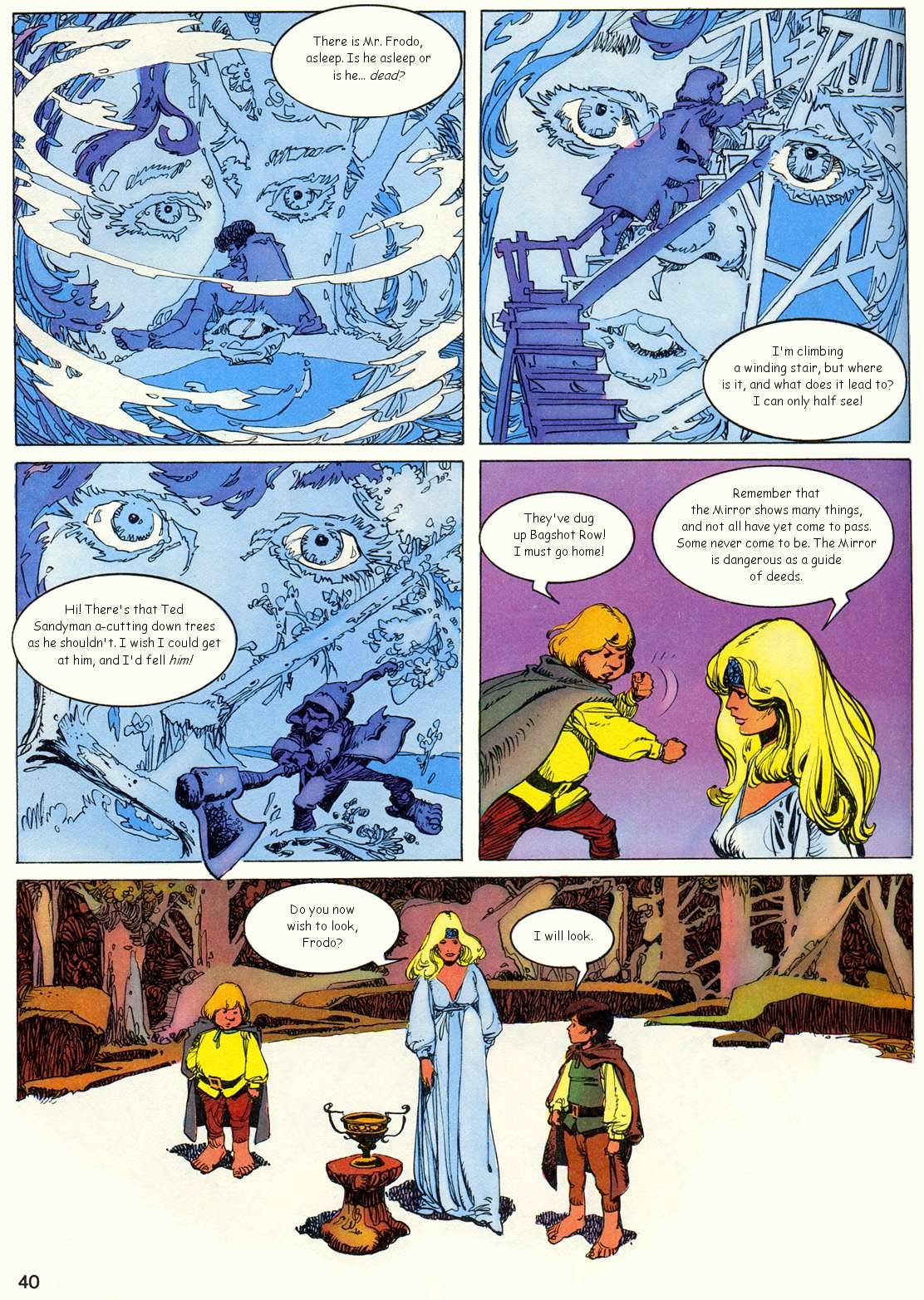 Read online El Señor de los Anillos comic -  Issue #2 - 36