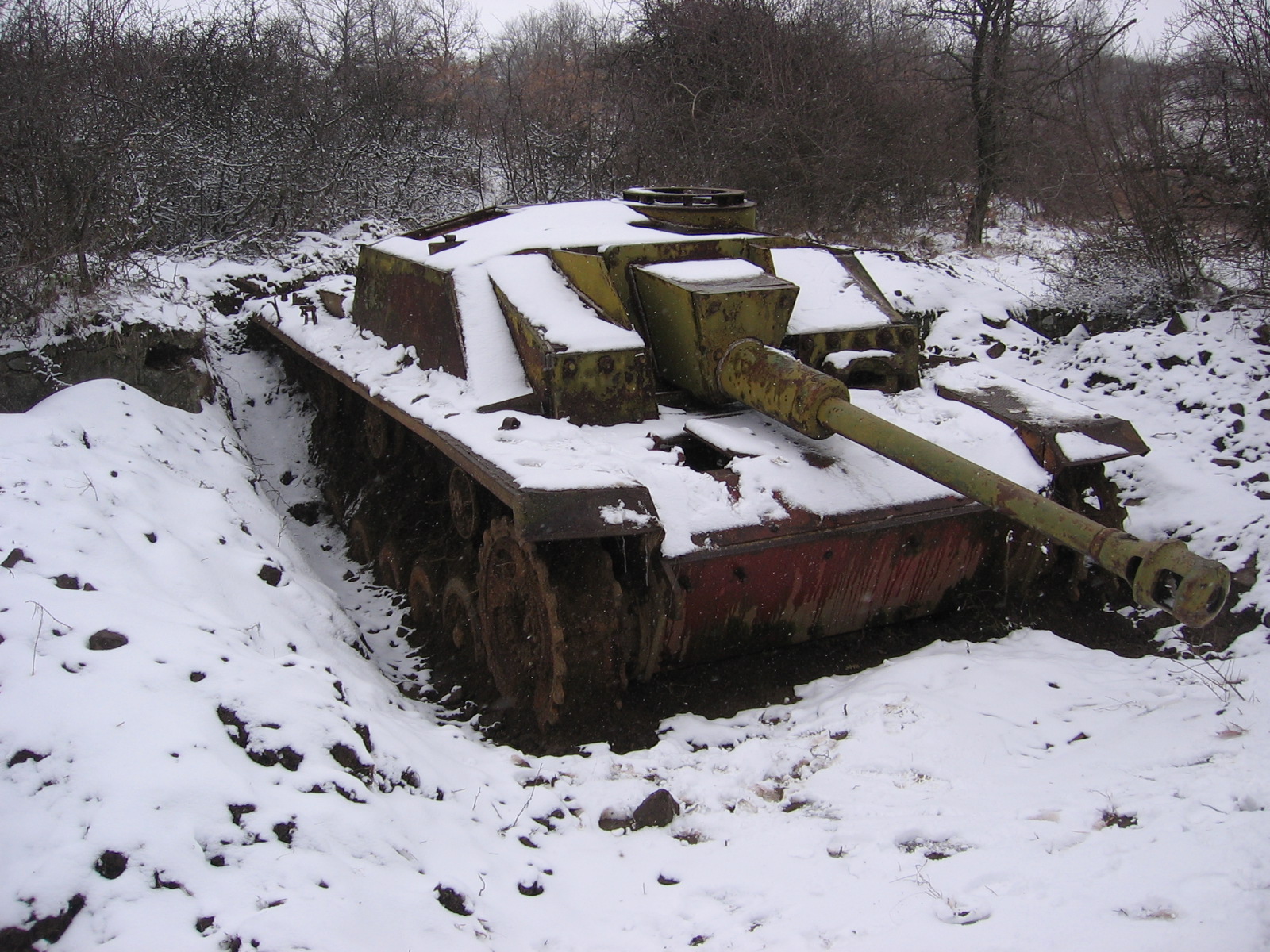 Заброшенные танки 1 мировой войны