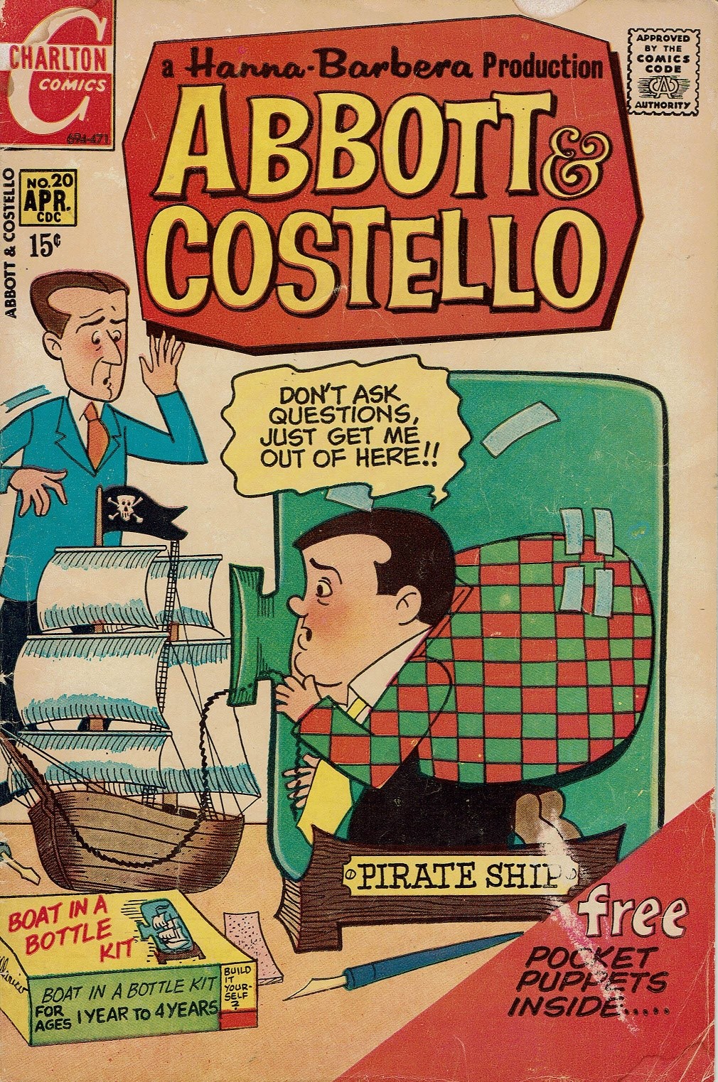 Read online Abbott & Costello comic -  Issue #20 - 1