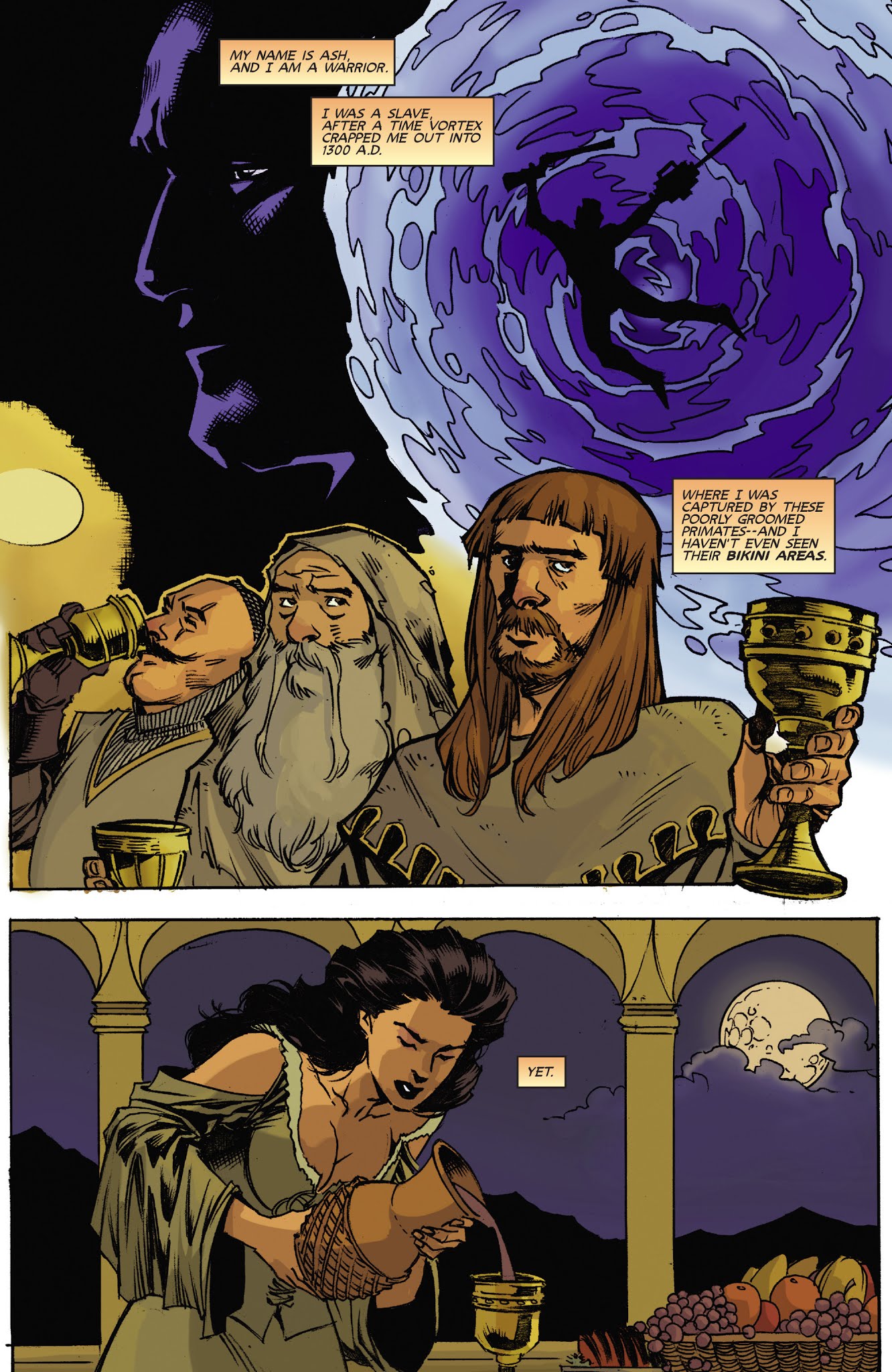 Read online Vampirella/Army of Darkness comic -  Issue #1 - 4