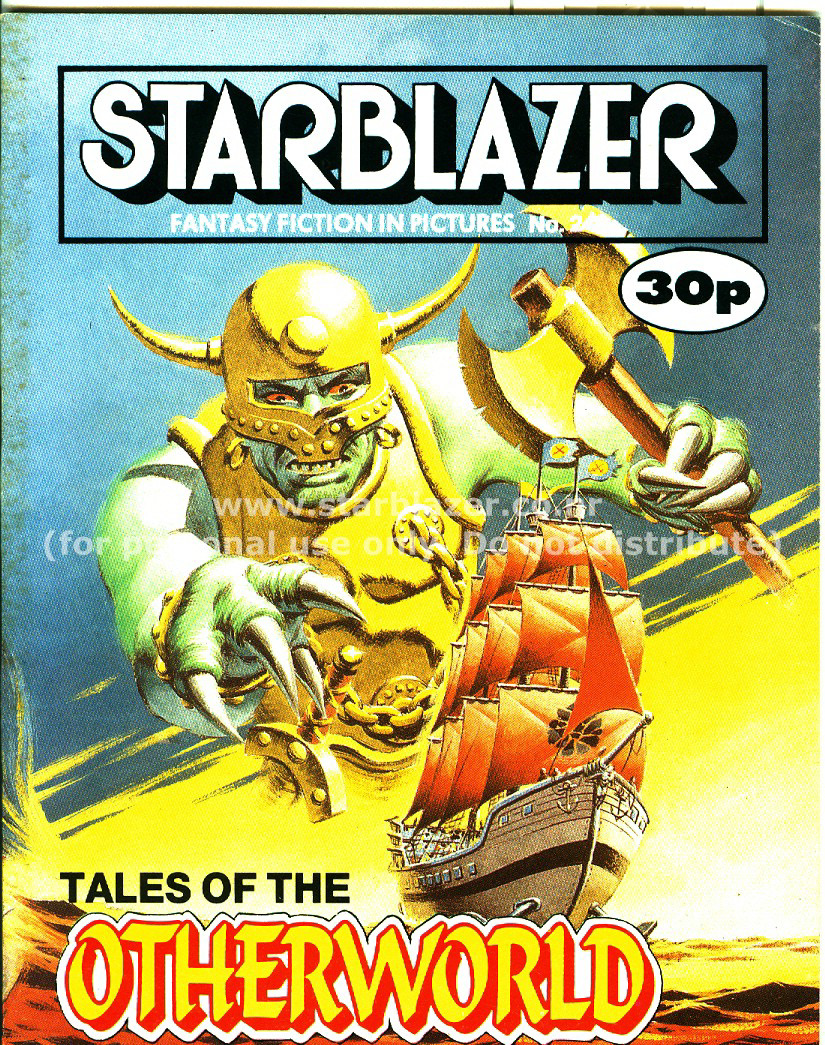 Read online Starblazer comic -  Issue #248 - 1