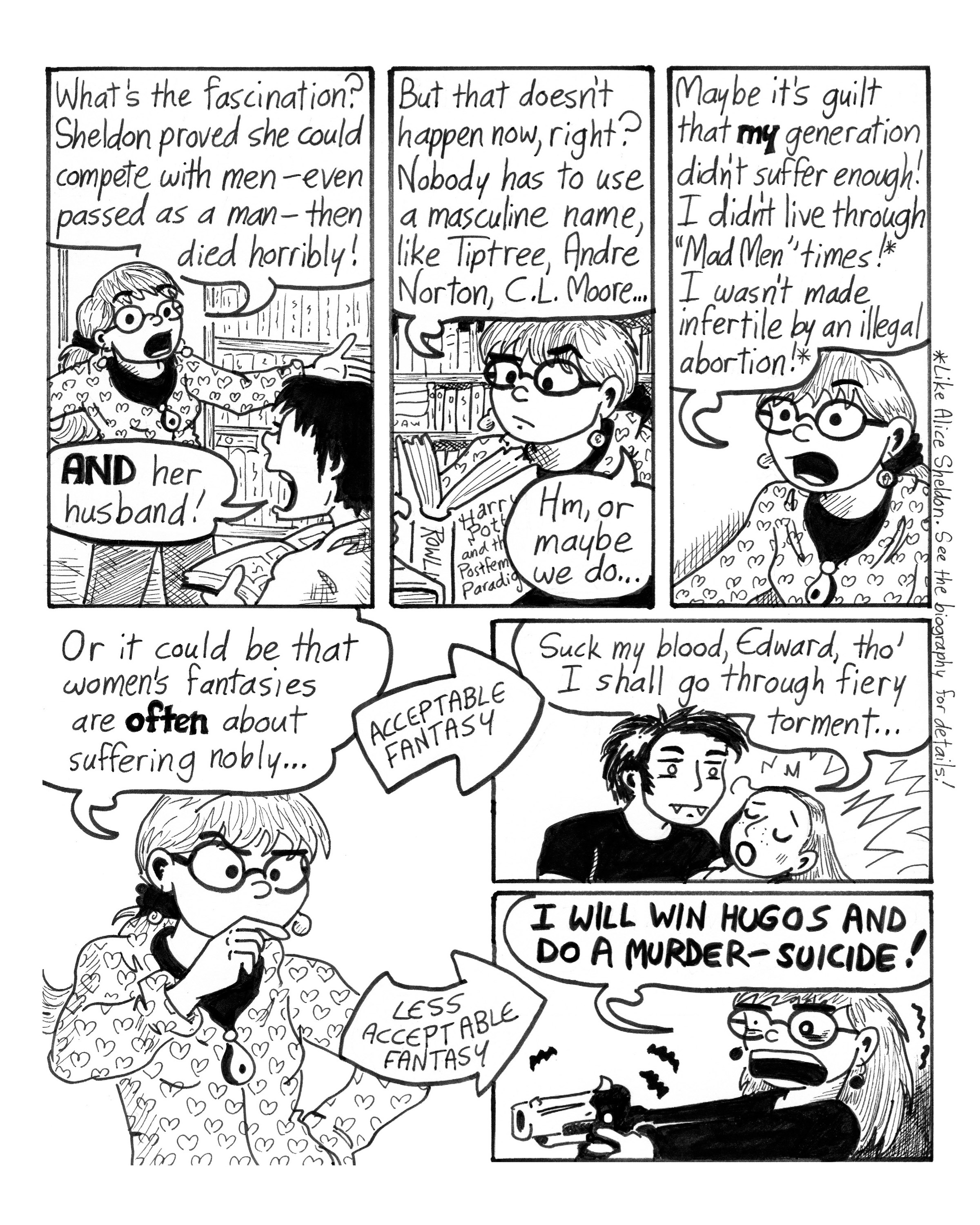 Read online The Big Feminist BUT: Comics About Women comic -  Issue # TPB (Part 1) - 73