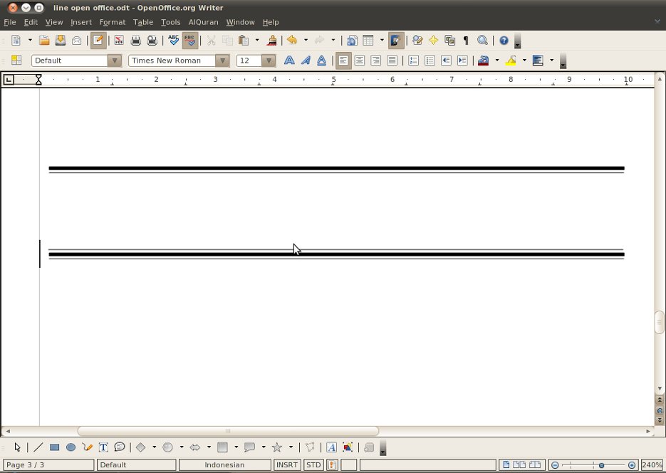 Cara Membuat Kop Surat Di Open Office Writer Contoh Kop Surat